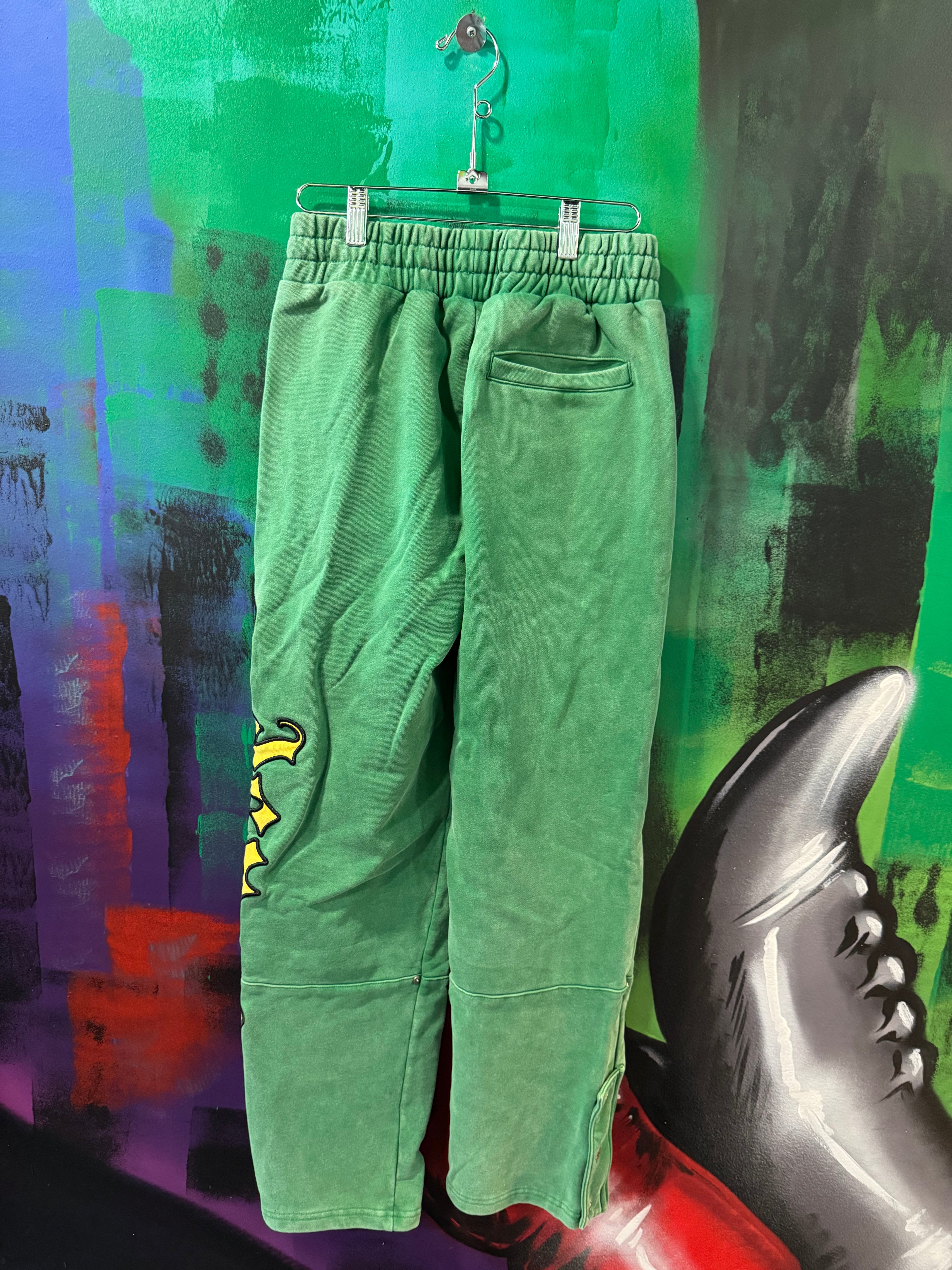 Godspeed OG Logo Green/Yellow Sweatpants
