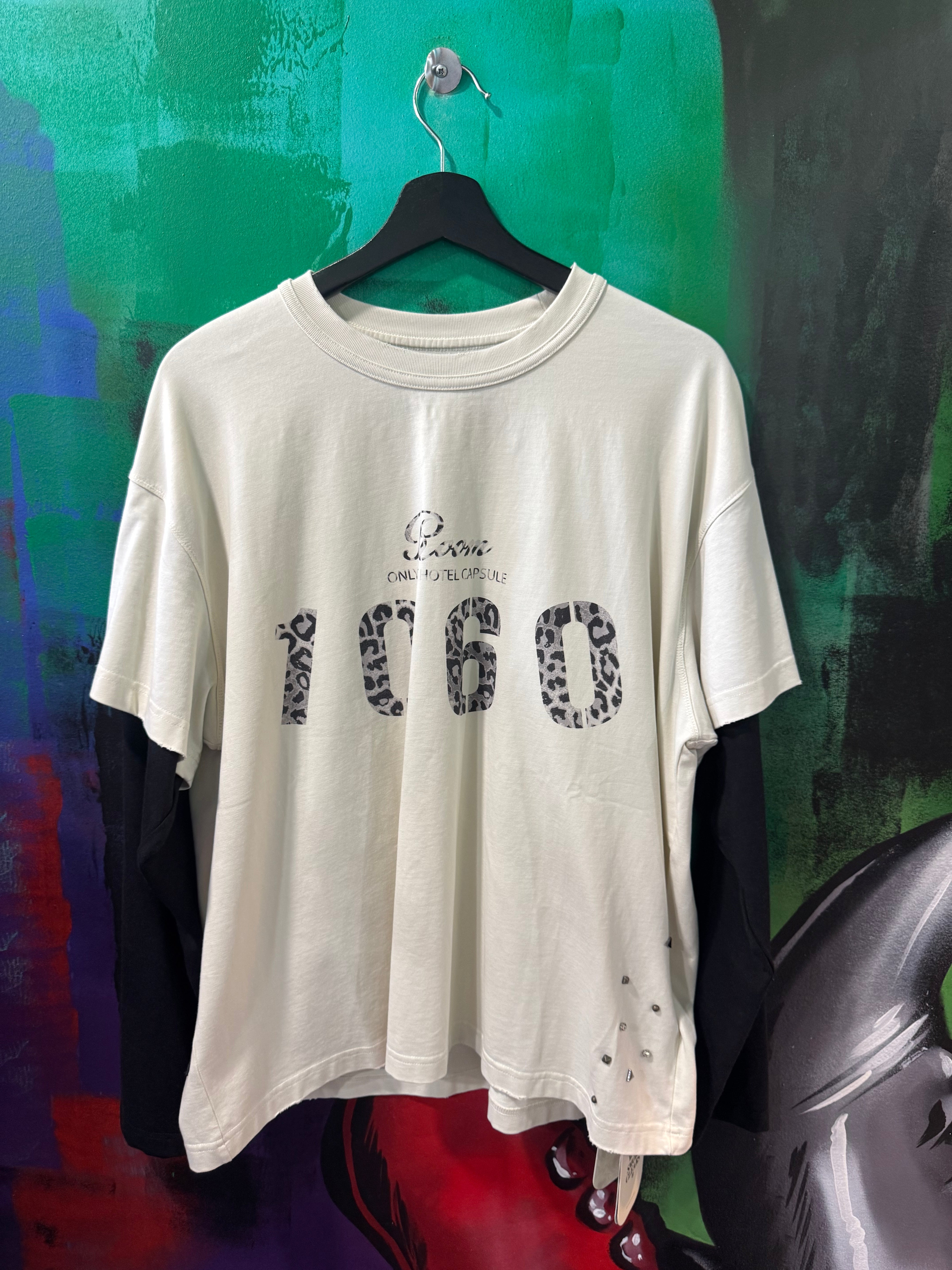 When Smoke Clears VTG White/Black Longsleeve