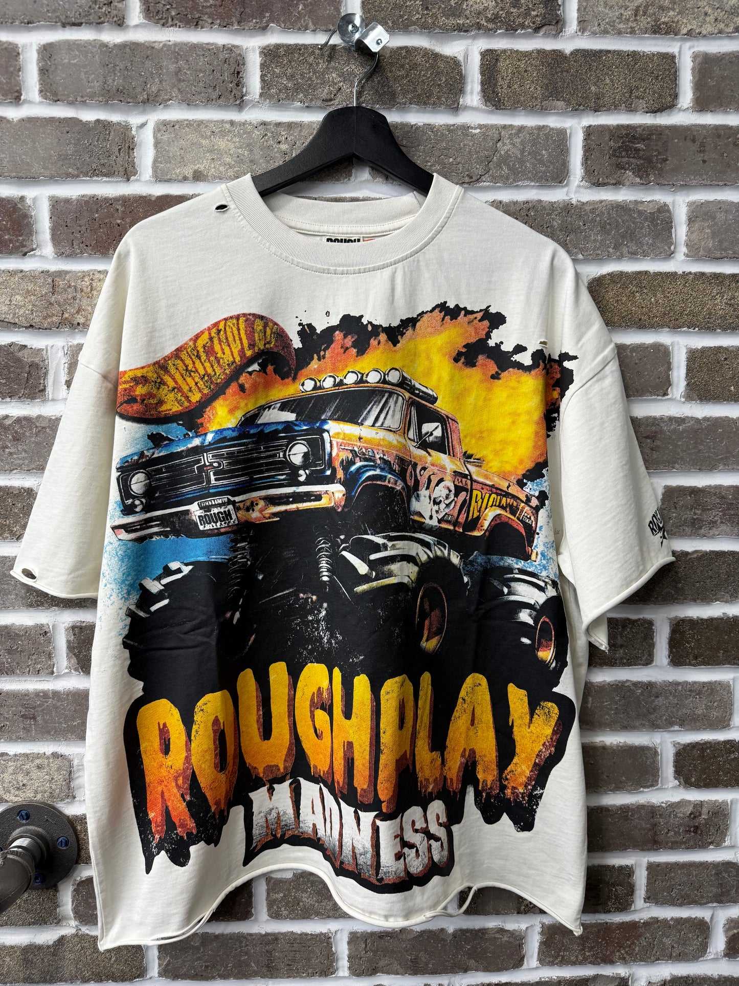 RoughPlay Madness Tee White