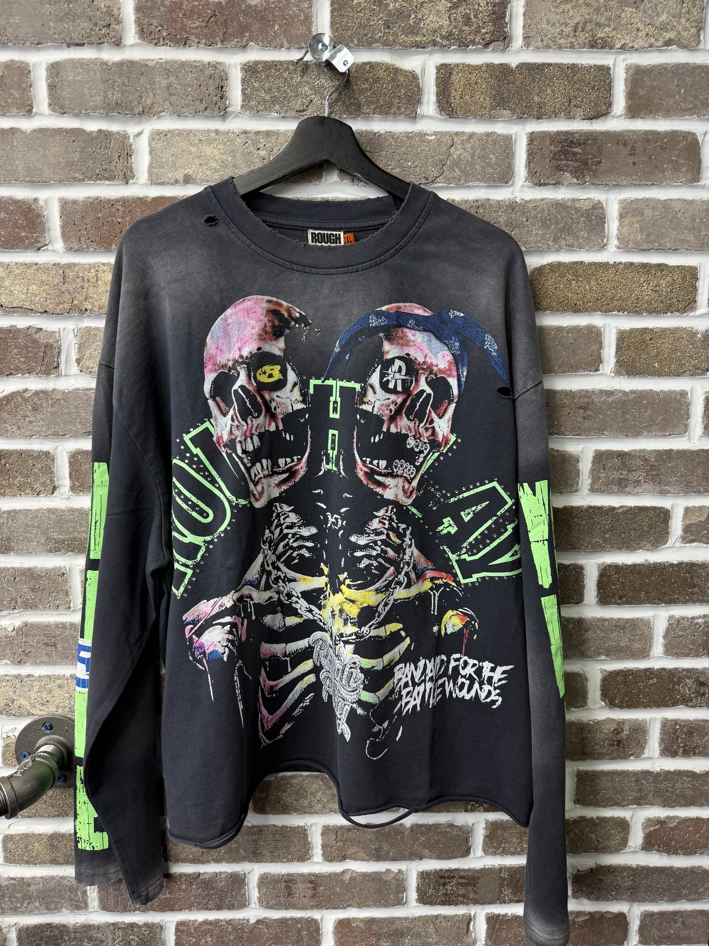 RoughPlay Double Skull Longsleeve