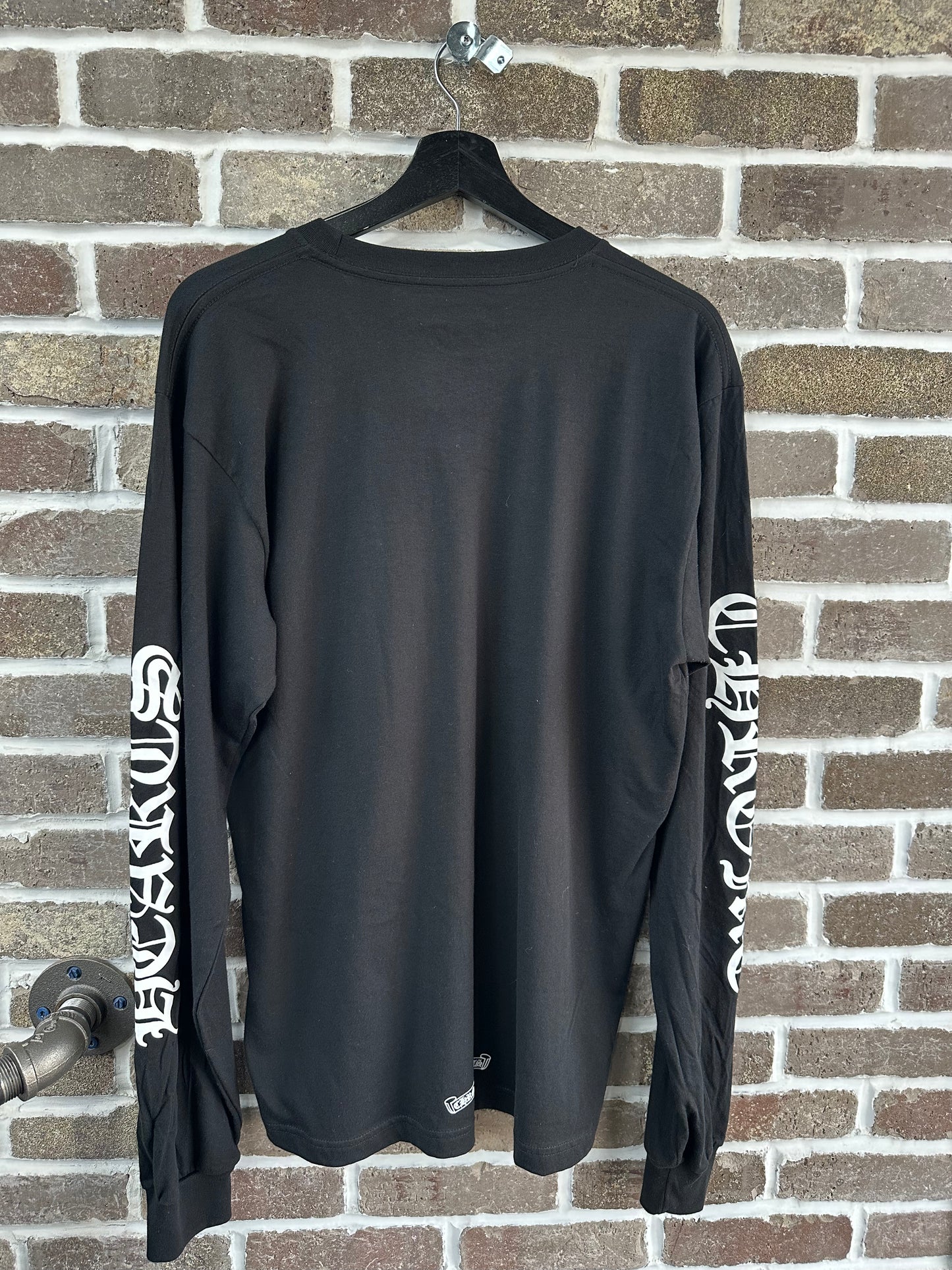 Chrome Hearts Crewneck Pocket Longsleeve Black