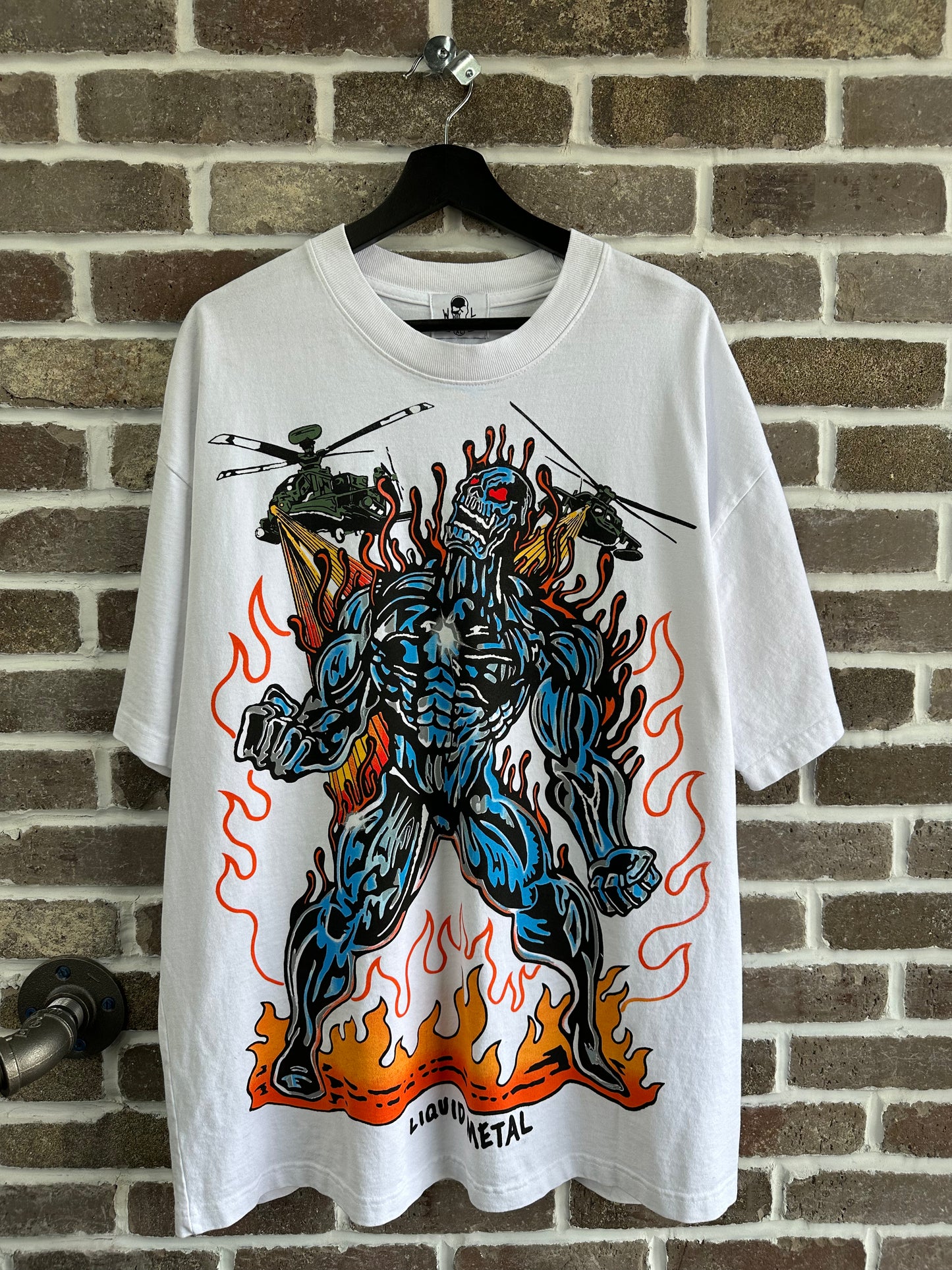 Warren Lotas Liquid Metal Tee