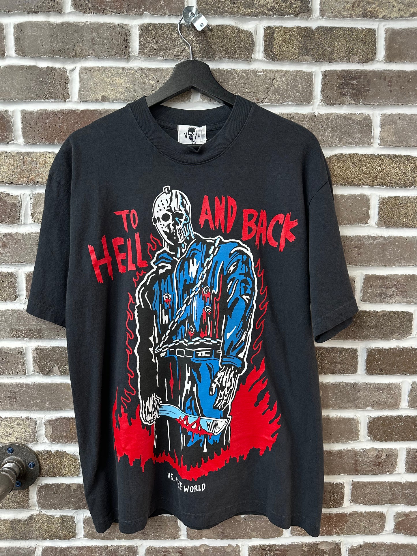 Warren Lotas To The Hell And Back Vs The World Black Tee