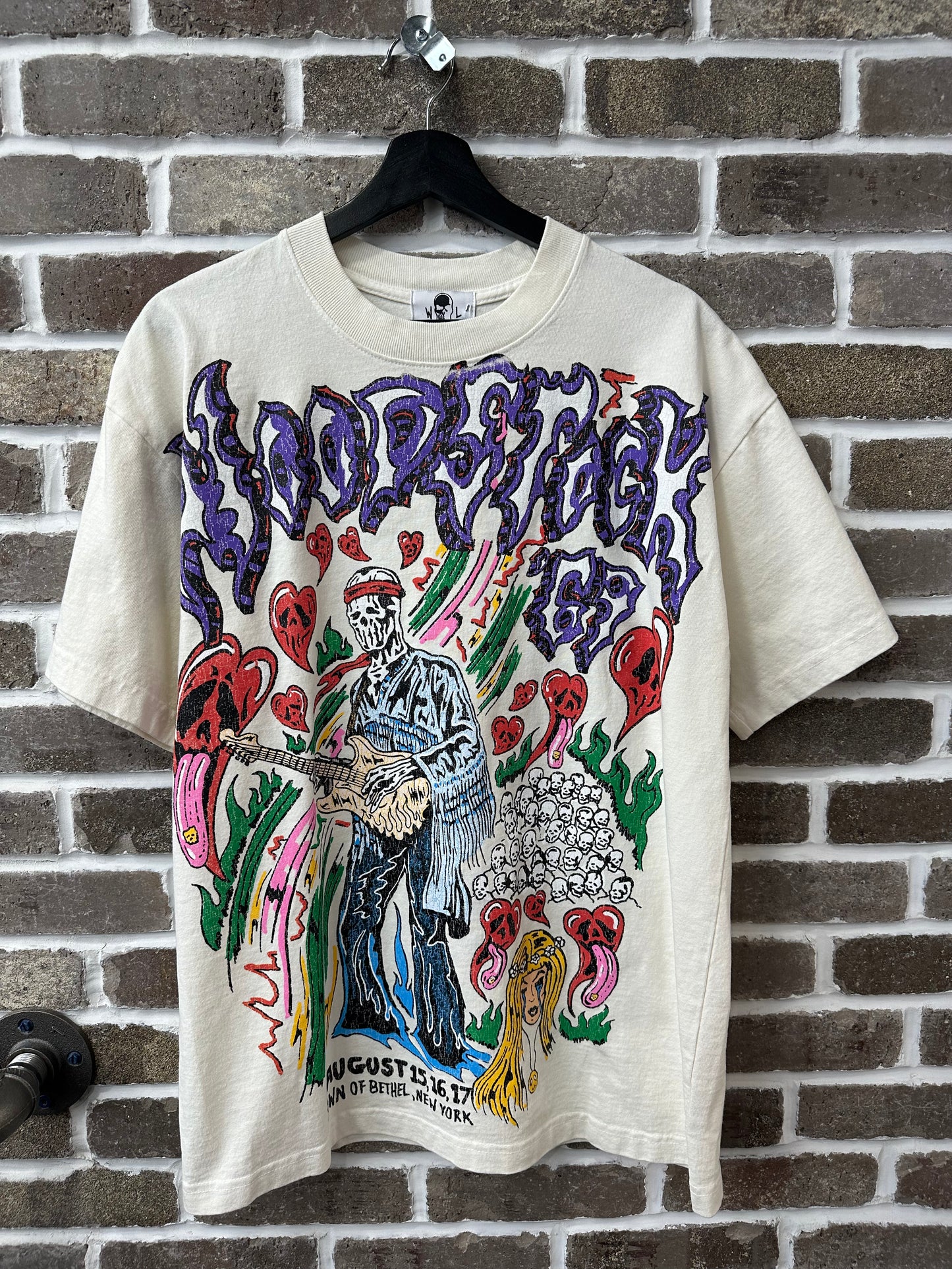 Warren Lotas WoodStock White Tee