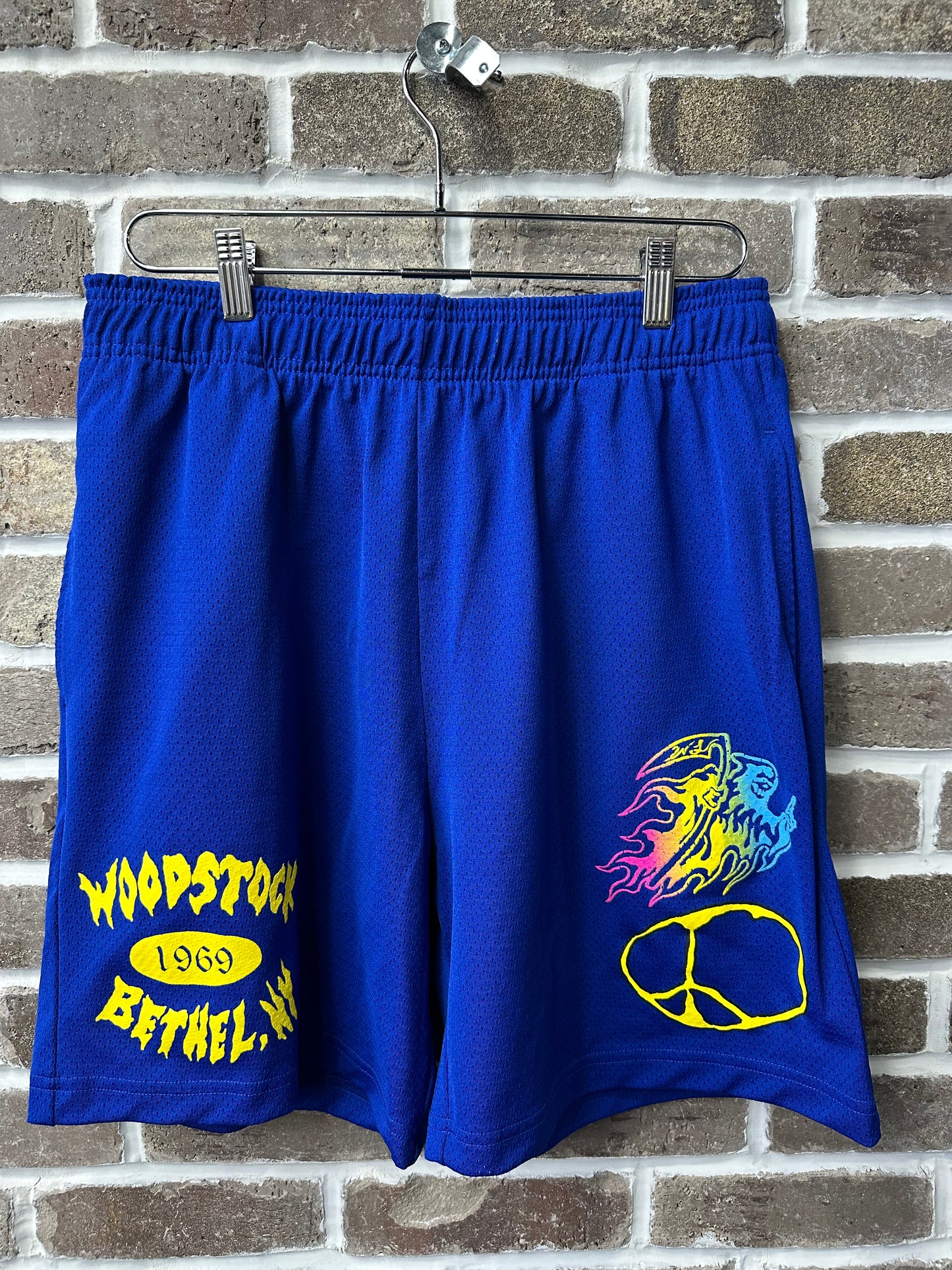 Warren Lotas WoodStock Blue Shorts