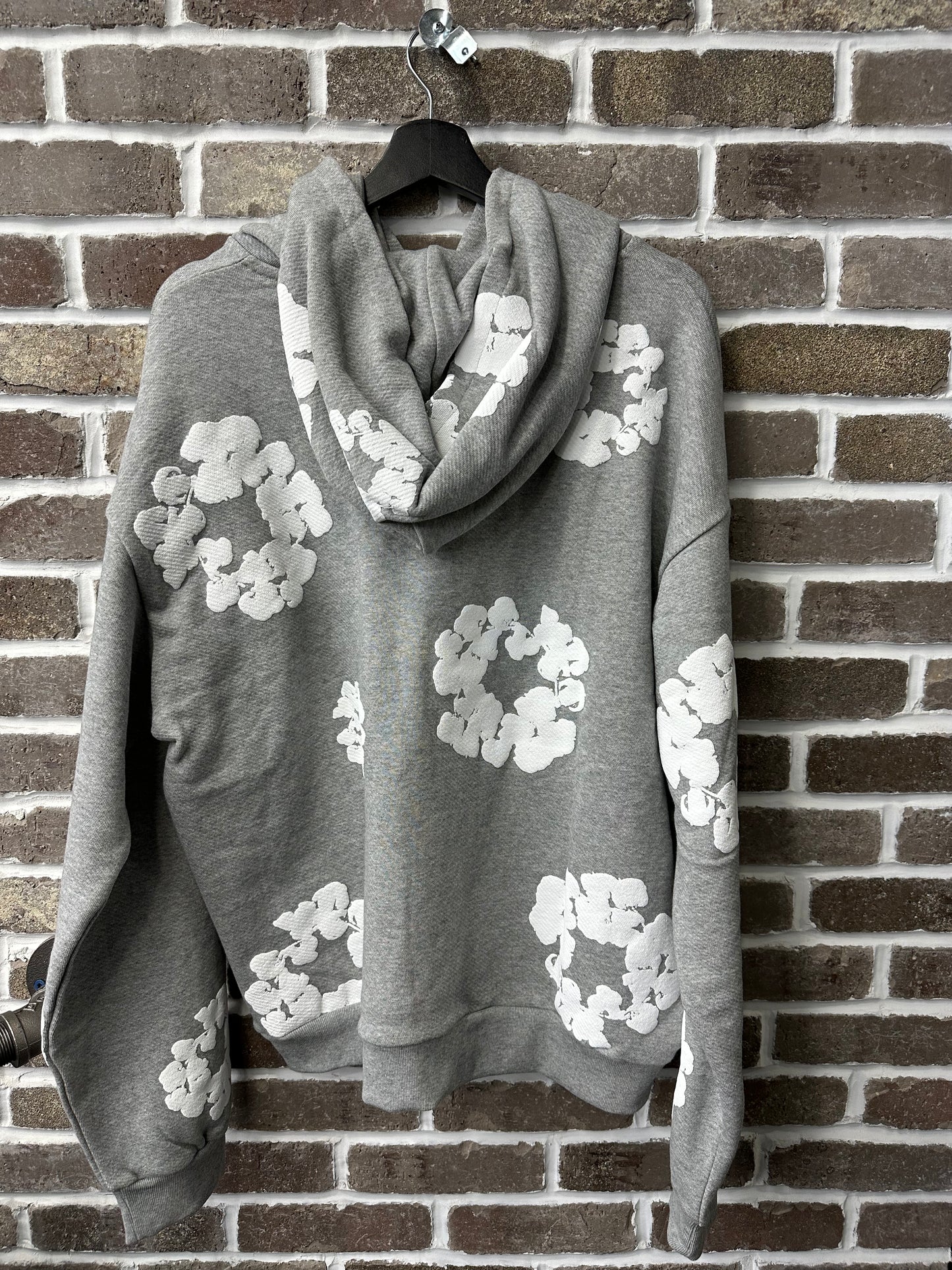 Denim Tears The Cotton Wreath Grey Sweatshirt
