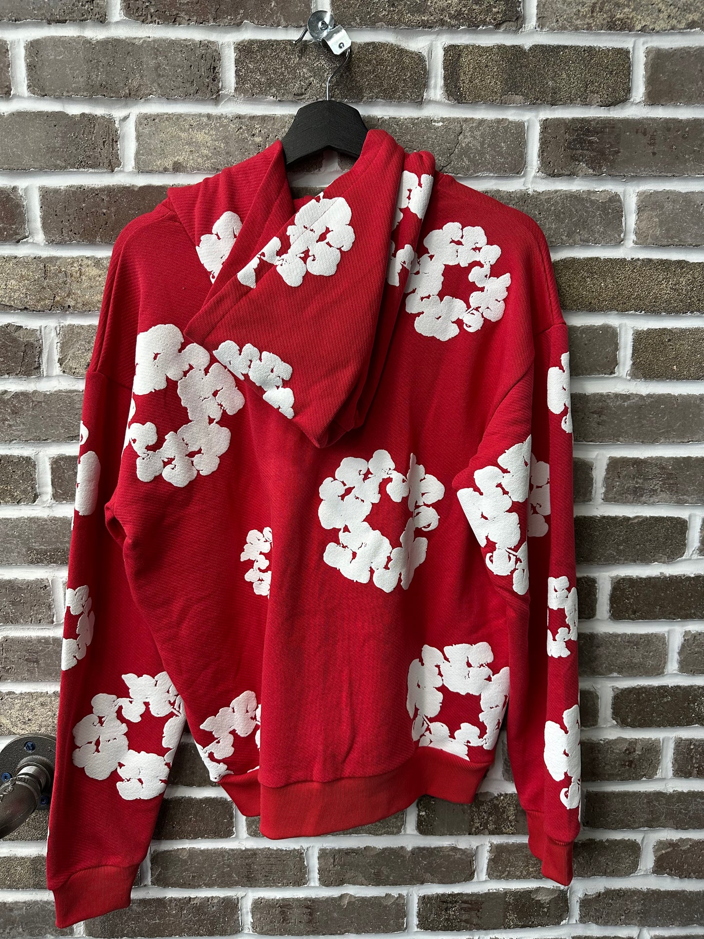 Denim Tears The Cotton Wreath Red Sweatshirt