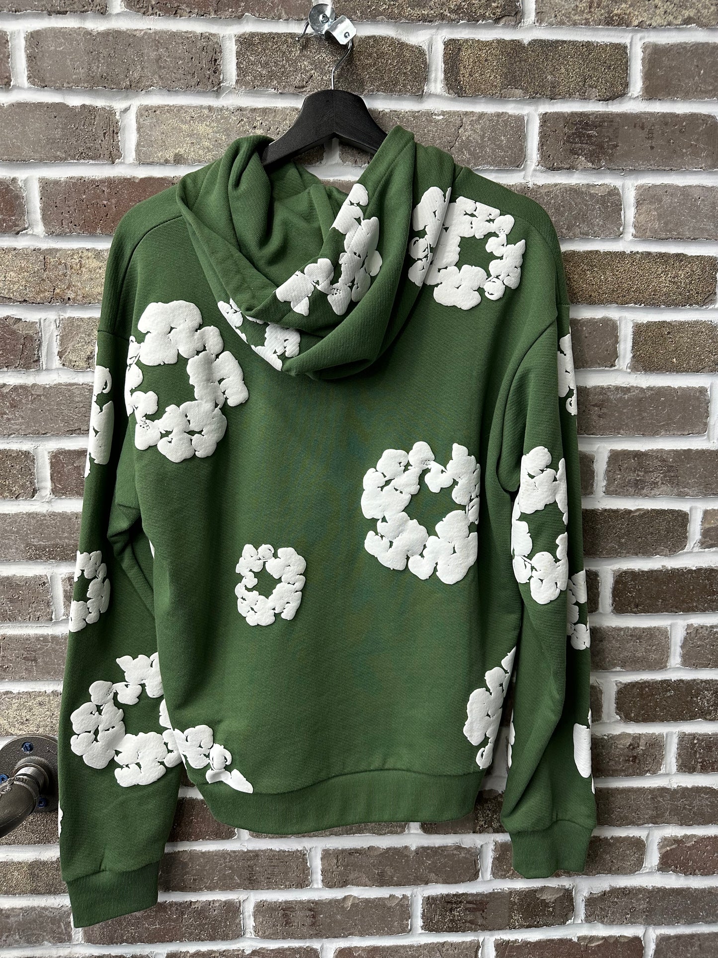 Denim Tears The Cotton Wreath Green Sweatshirt