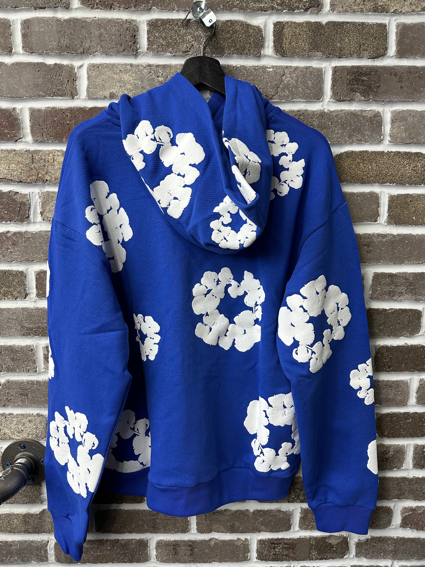 Denim Tears The Cotton Wreath Blue Sweatshirt