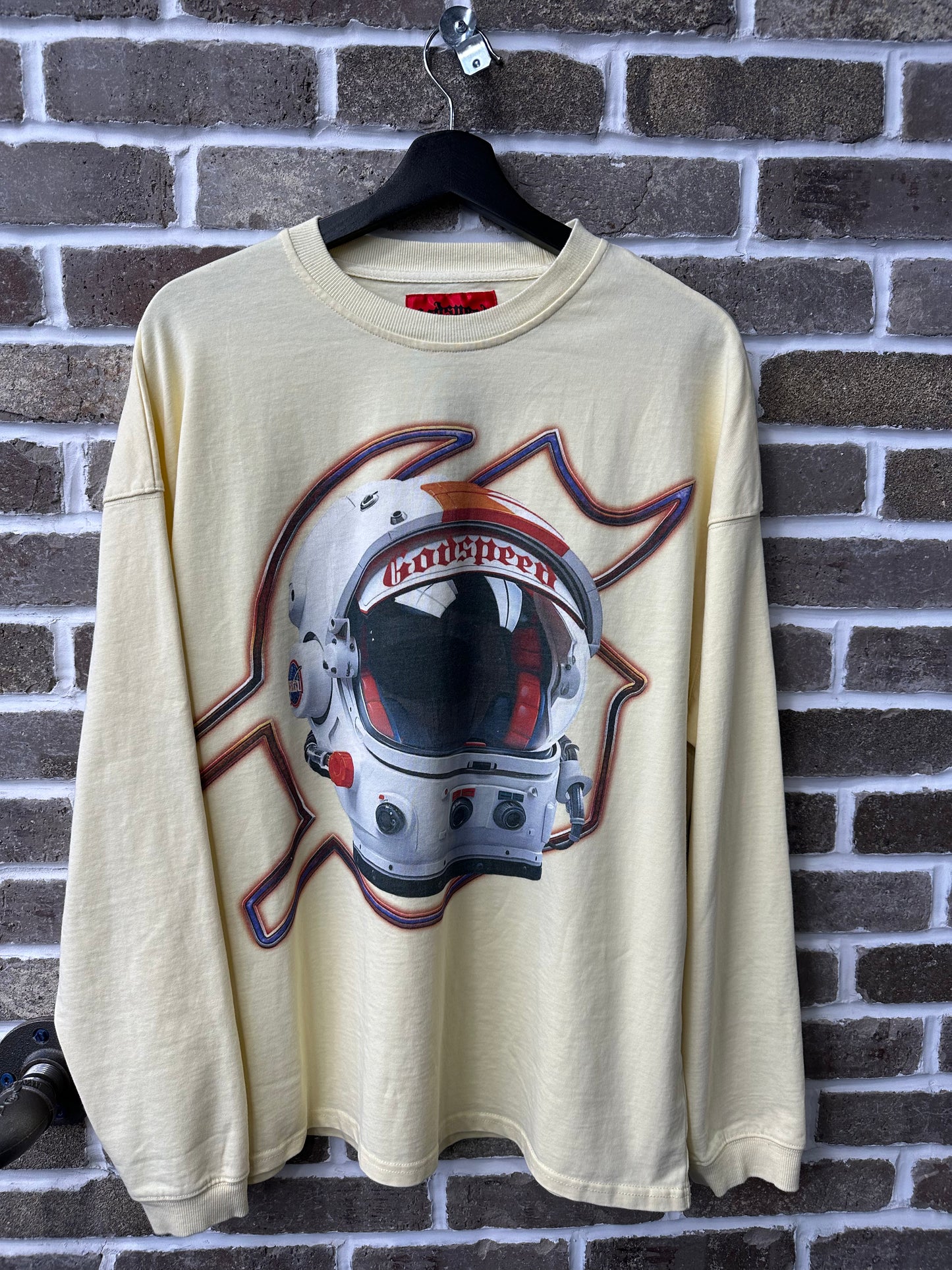 Godspeed Lift Off Longsleeve White