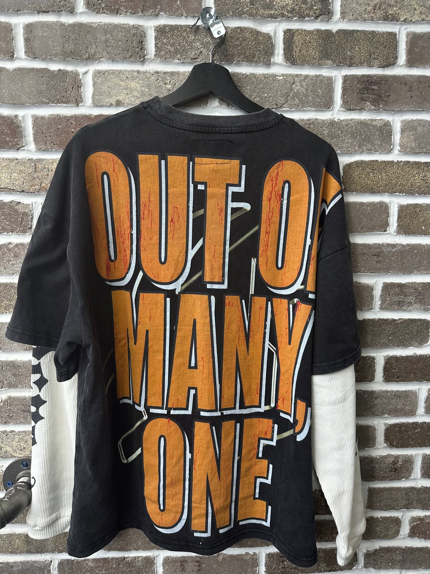Godspeed Chosen One Thermal Longsleeve Black/Orange