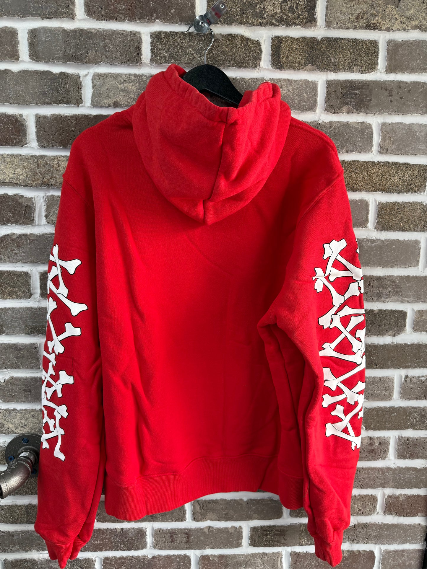 Amiri Red Bone Hoodie