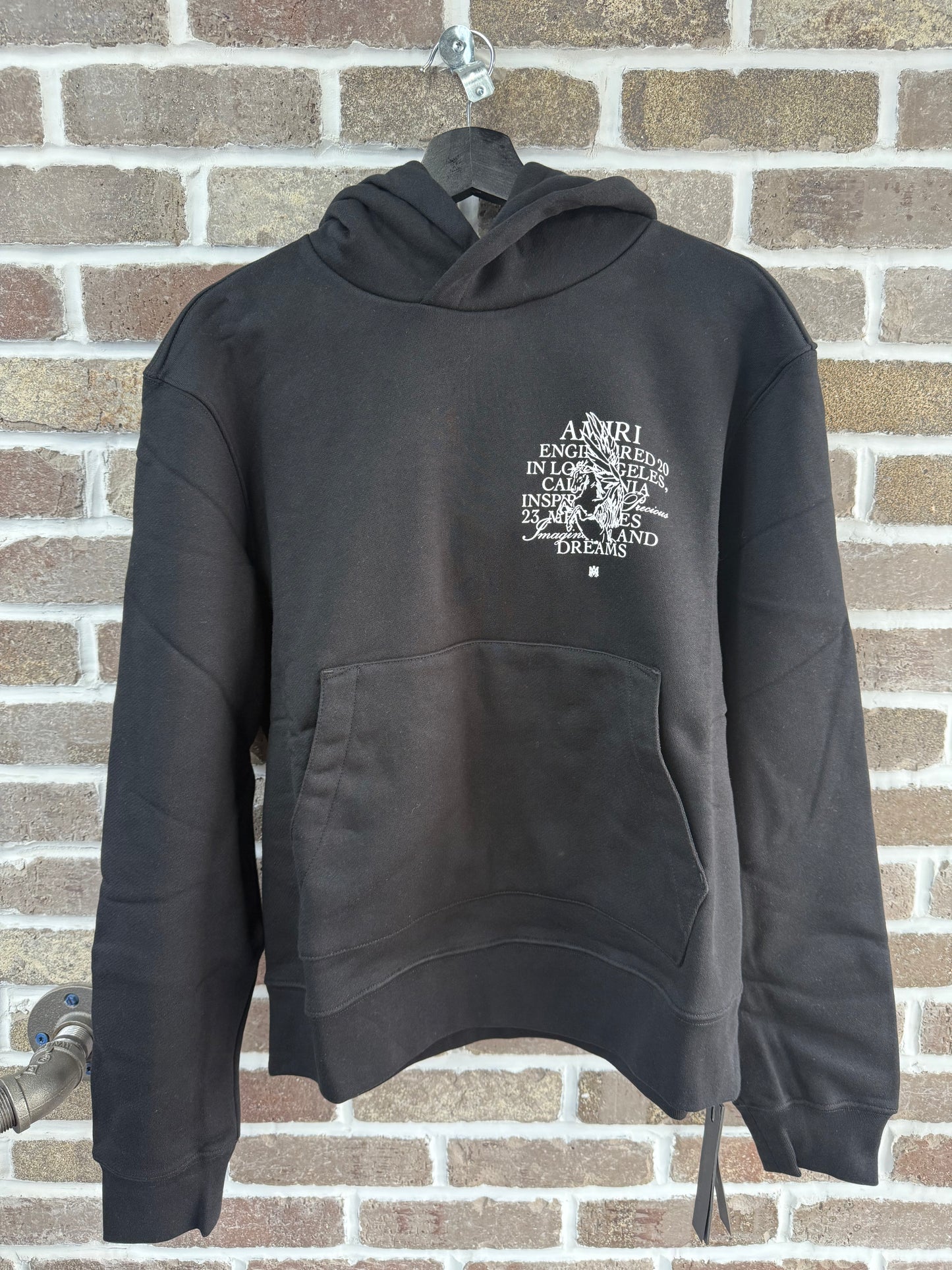 Amiri "Precious Memories" Black Pullover Hoodie