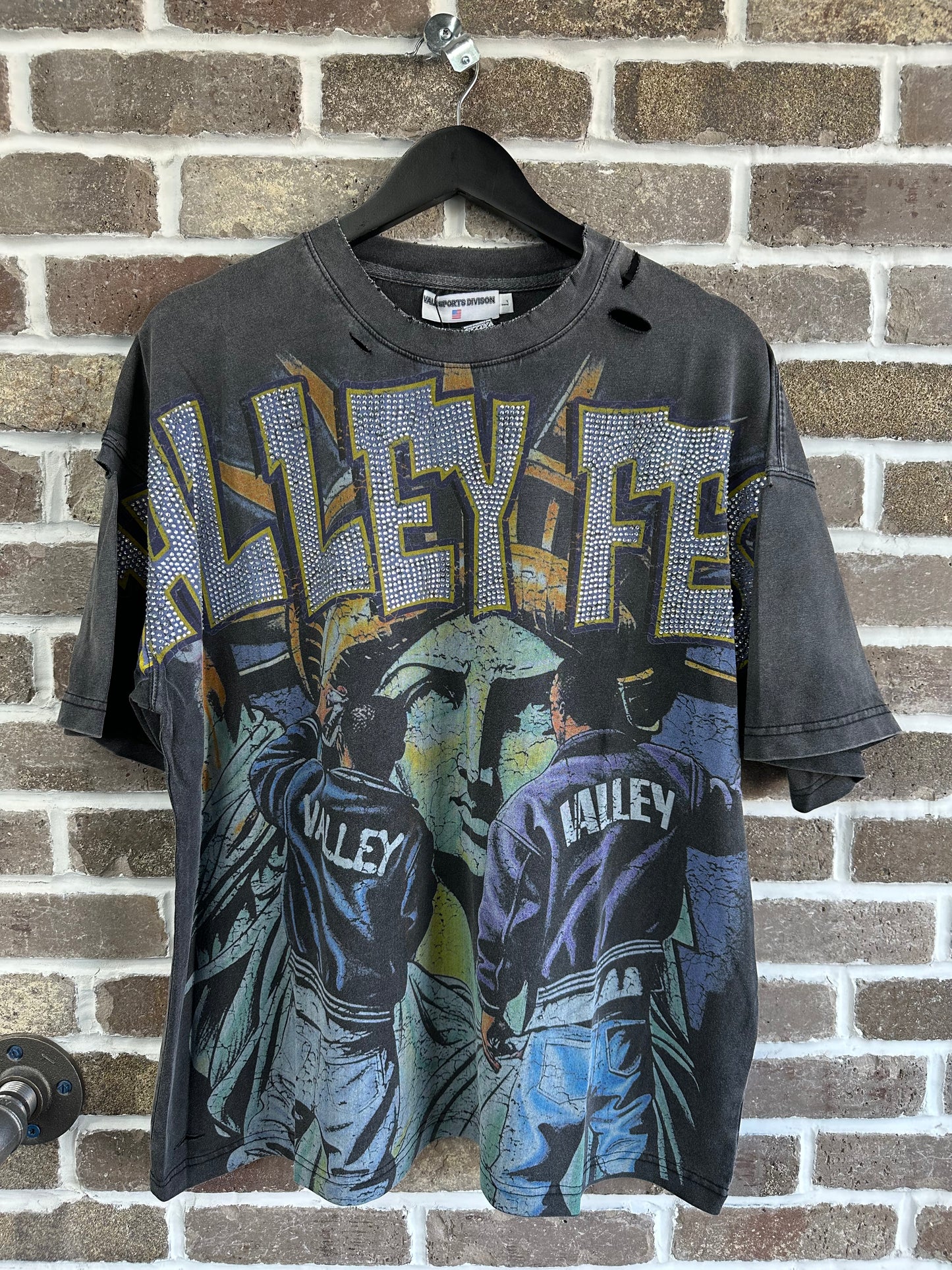 Vale Forever Bling Graffiti Tee