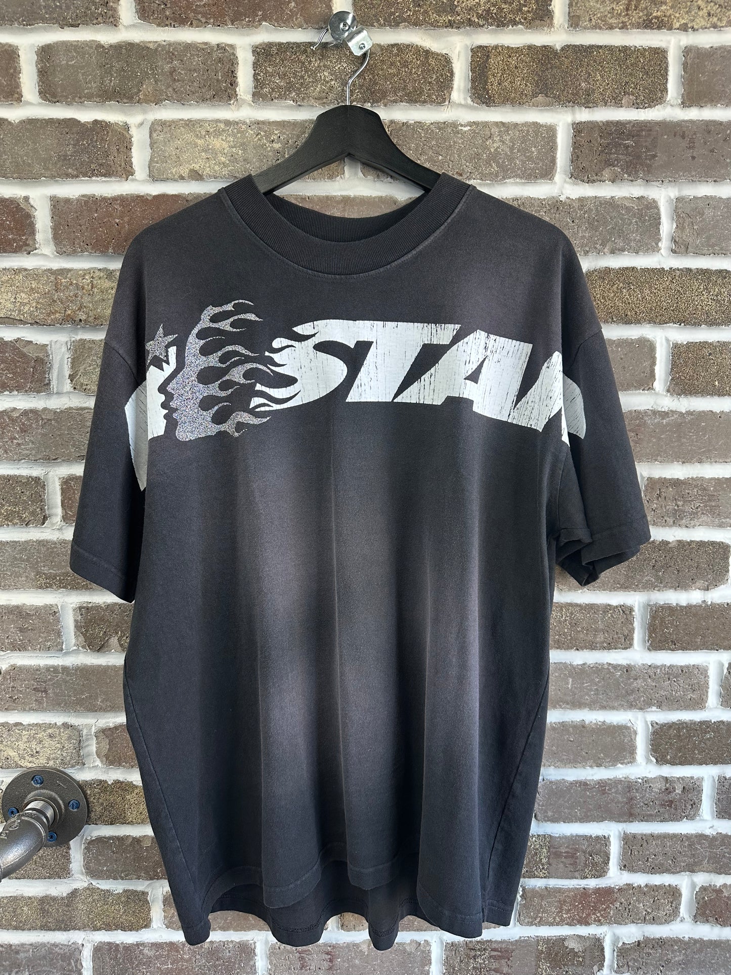Hellstar Studios Cartoon Grey Logo Tee