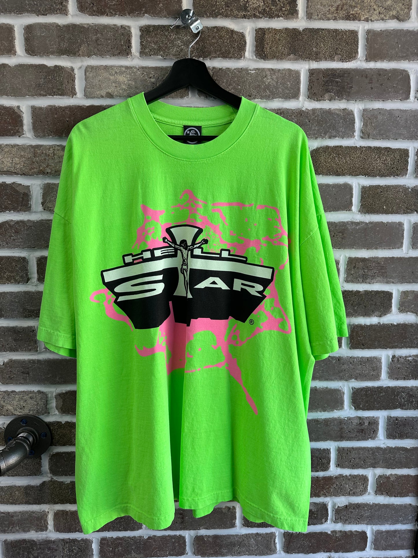 Hellstar Studios Jesus Emblem Tee Green