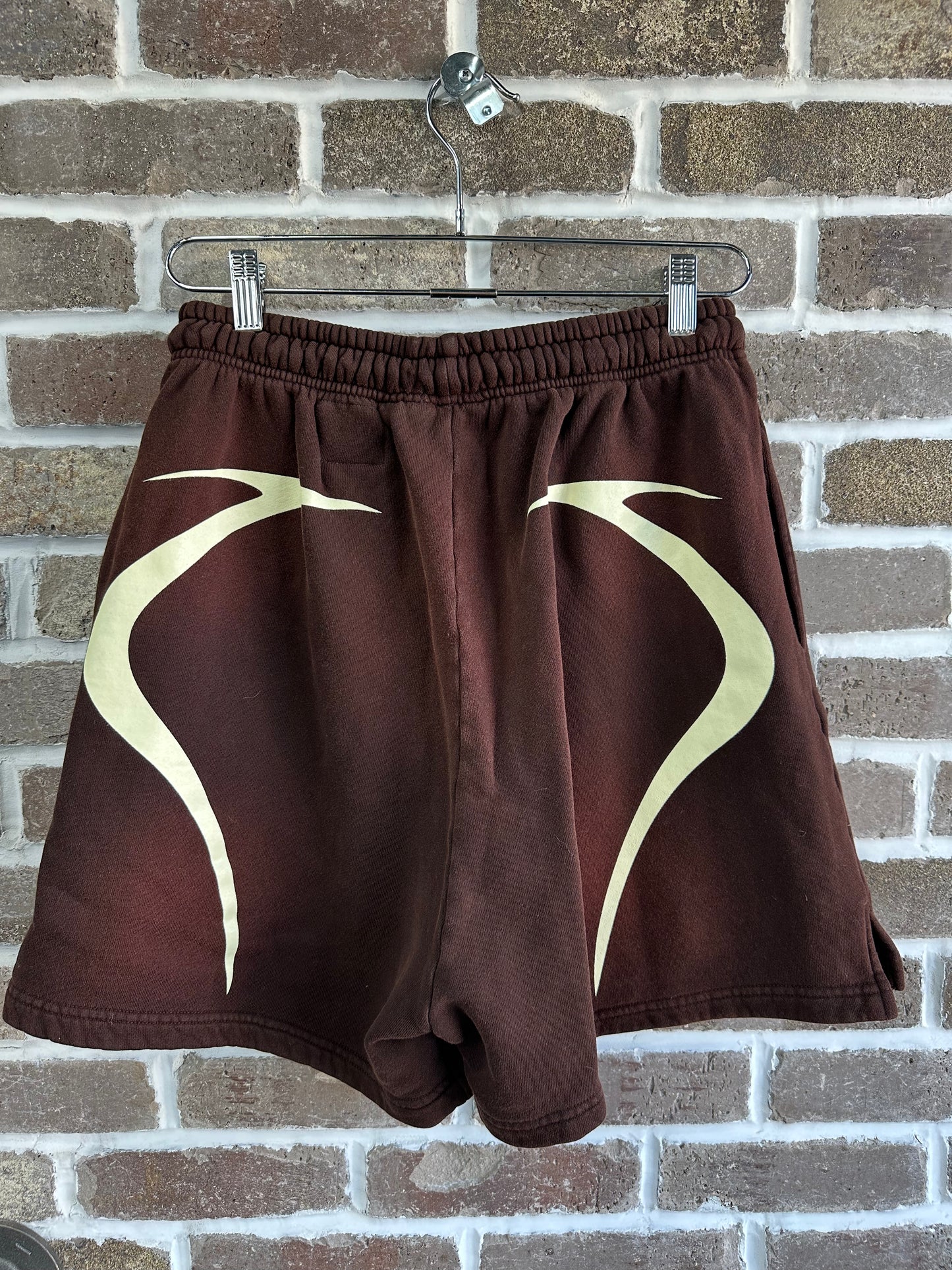 Hellstar Warm Up Brown Shorts