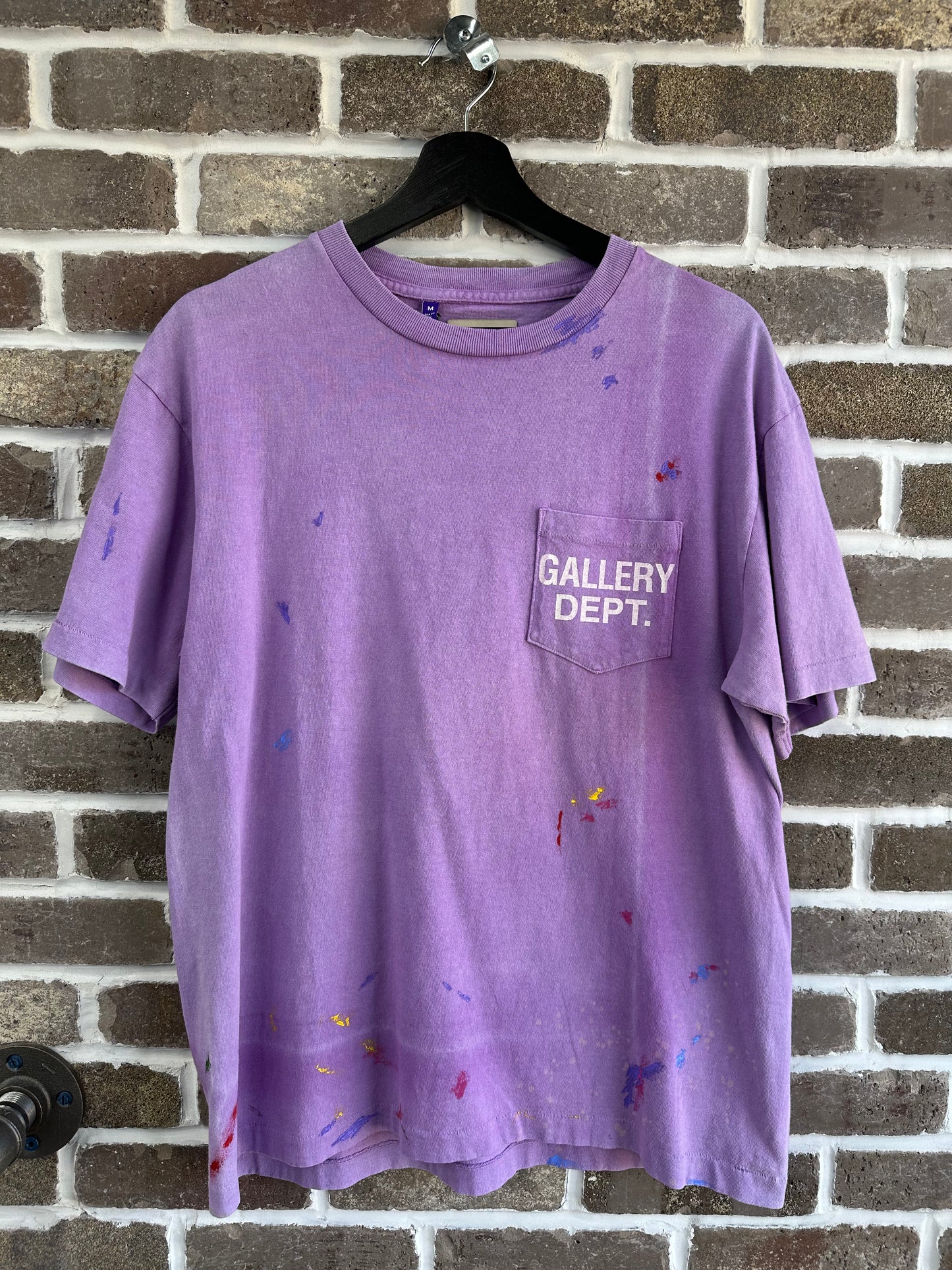 Gallery Dept. Vintage Logo Painted Tee Purple