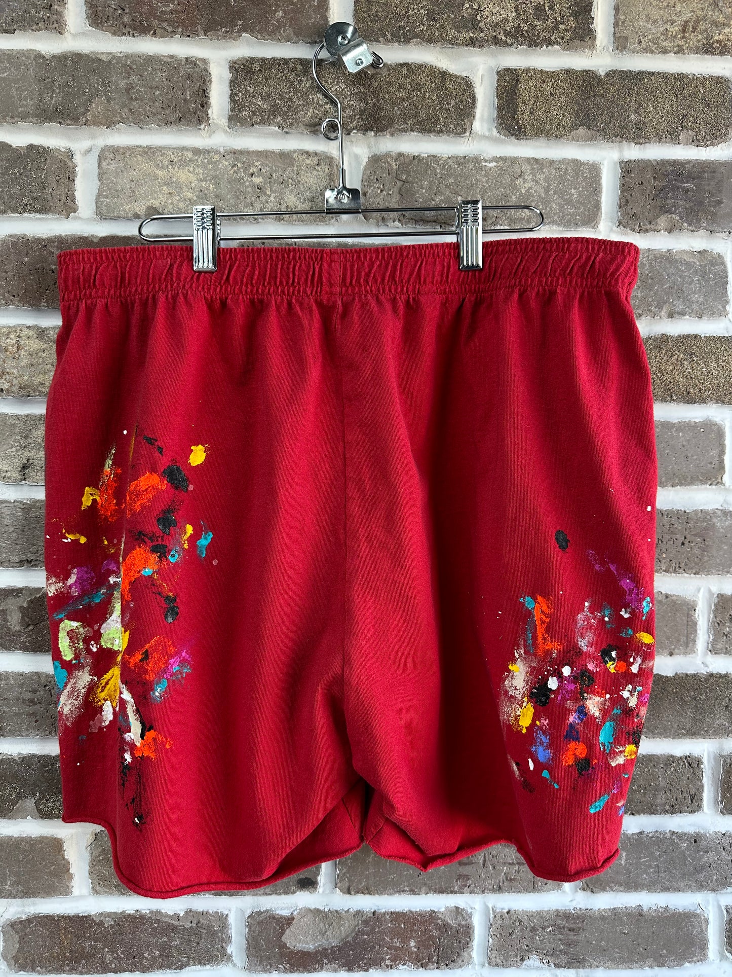 Gallery Dept. Insomnia Painted Shorts Red