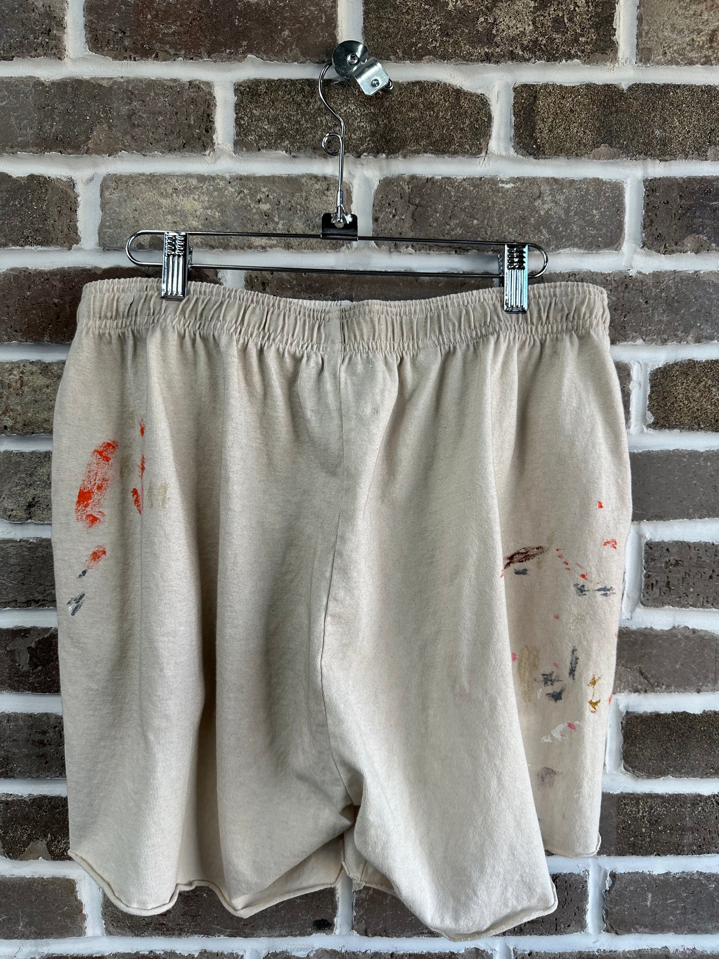 Gallery Dept. Insomnia Painted Shorts White