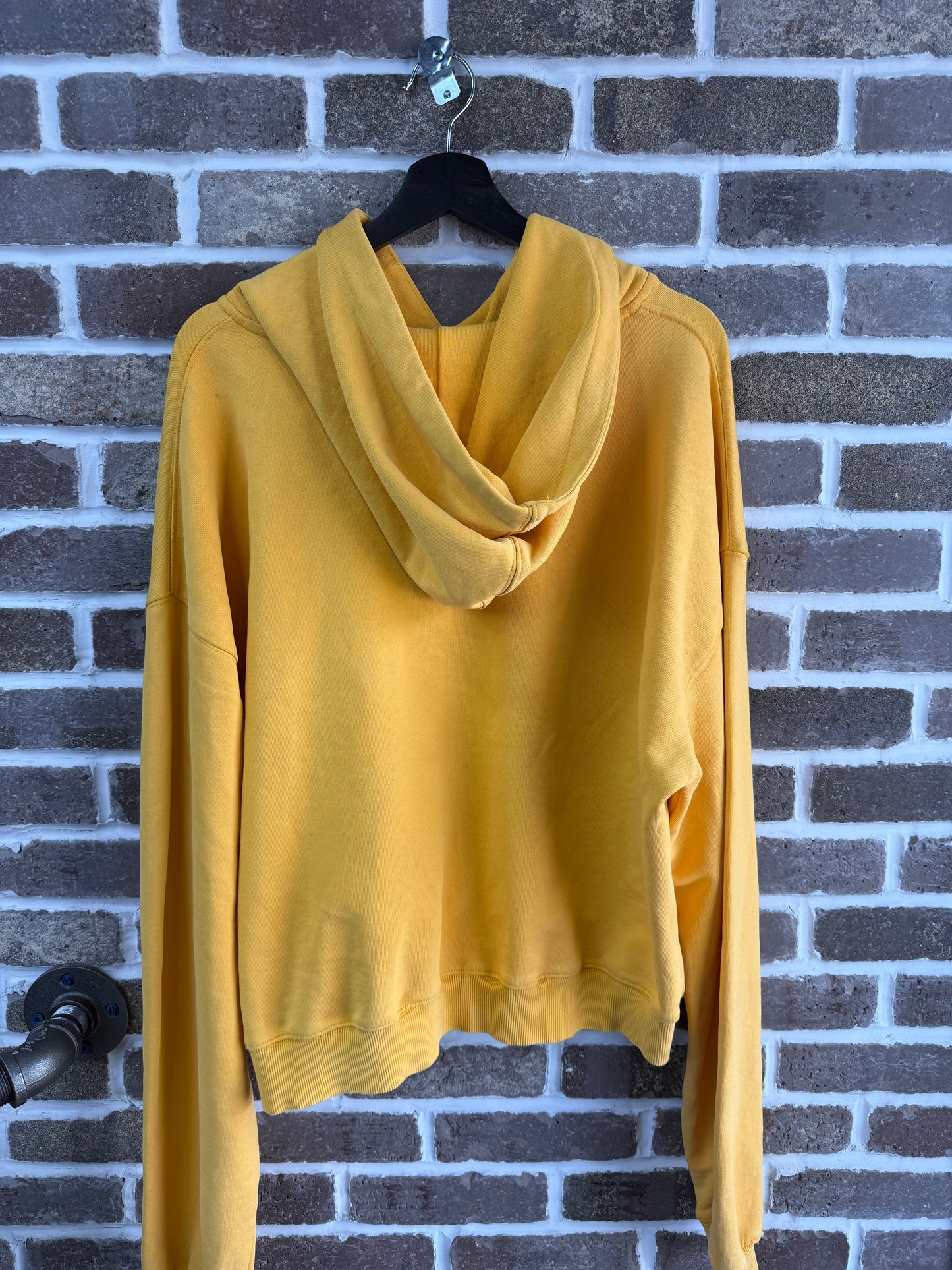 Vale Forever Yellow Sports Pullover Hoodie