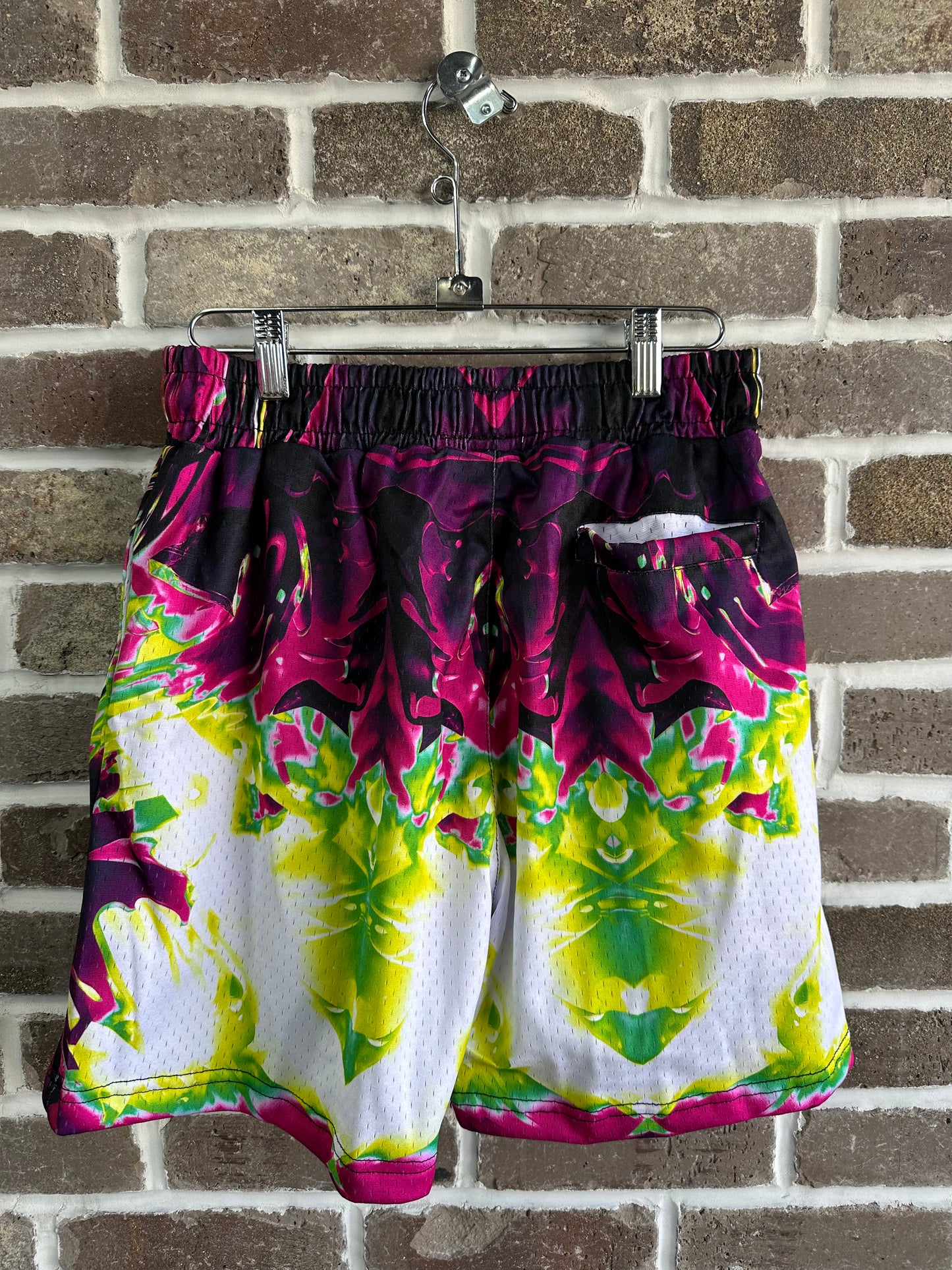 SB Studios Graffiti Shorts Purple Yellow