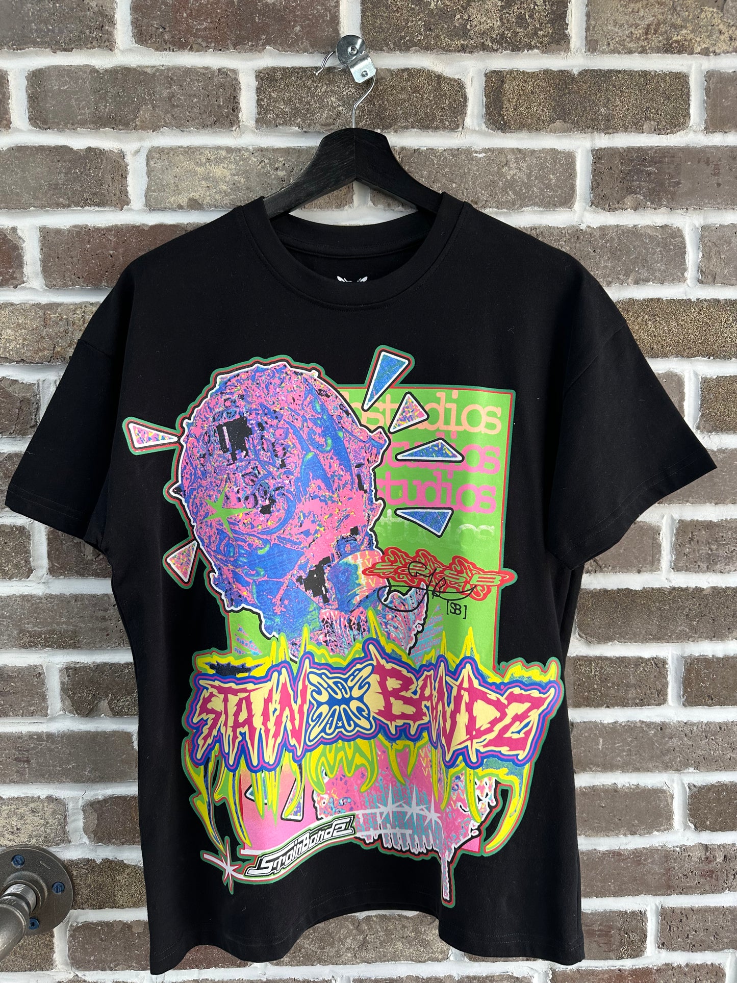SB Studios Broken Trophy Black Tee