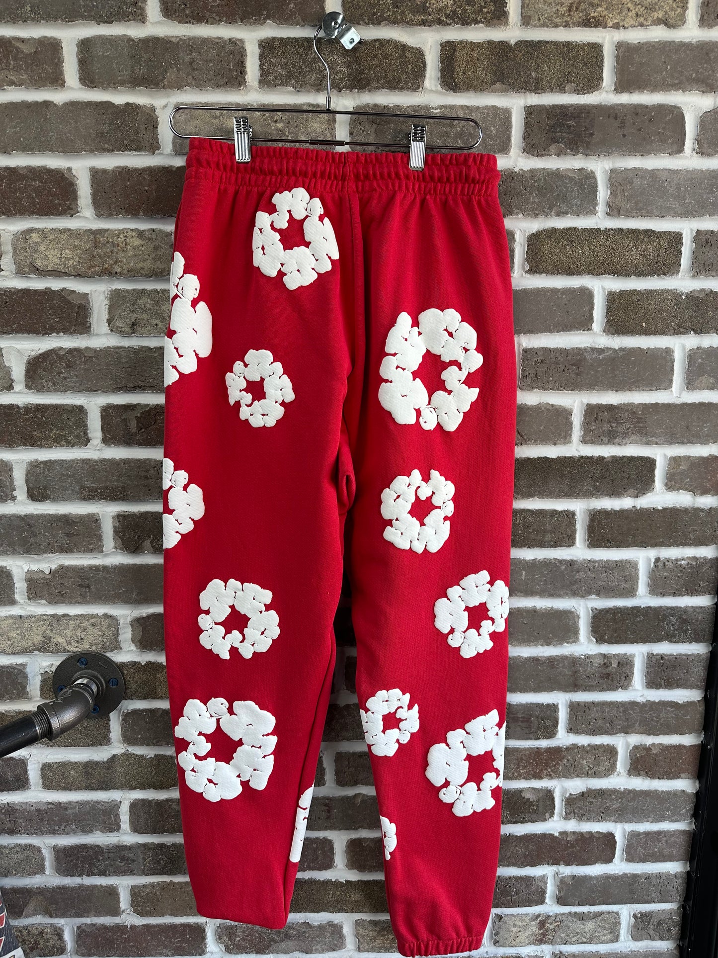 Denim Tears The Cotton Wreath Sweatpants Red