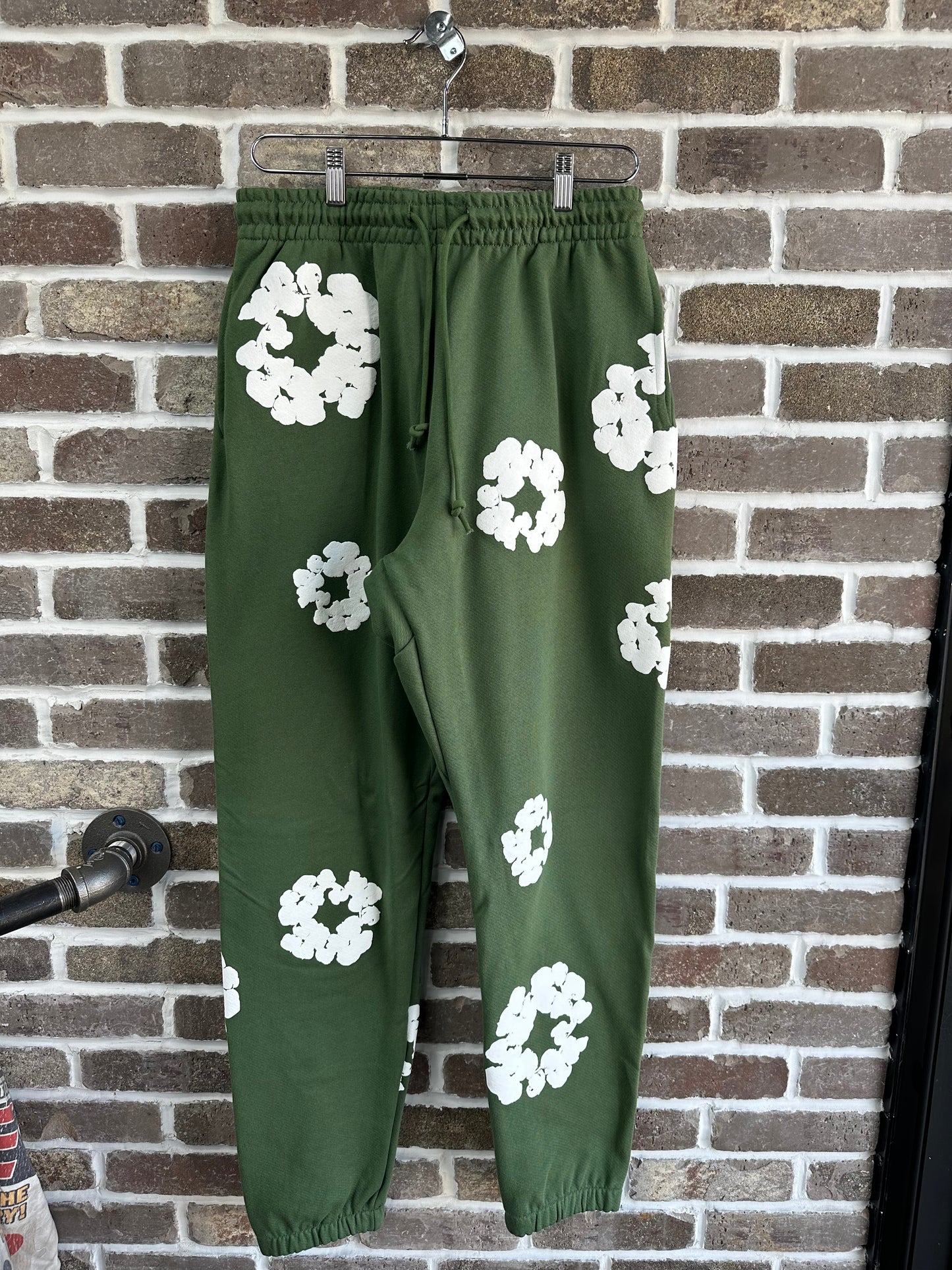 Denim Tears The Cotton Wreath Sweatpants Green