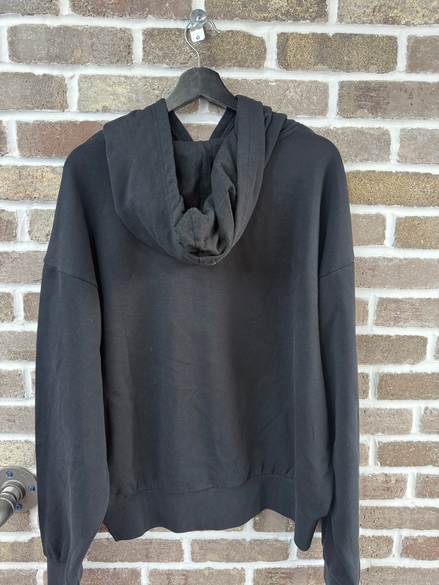 Lost Shdws Single Layered Classic Black Red Hoodie