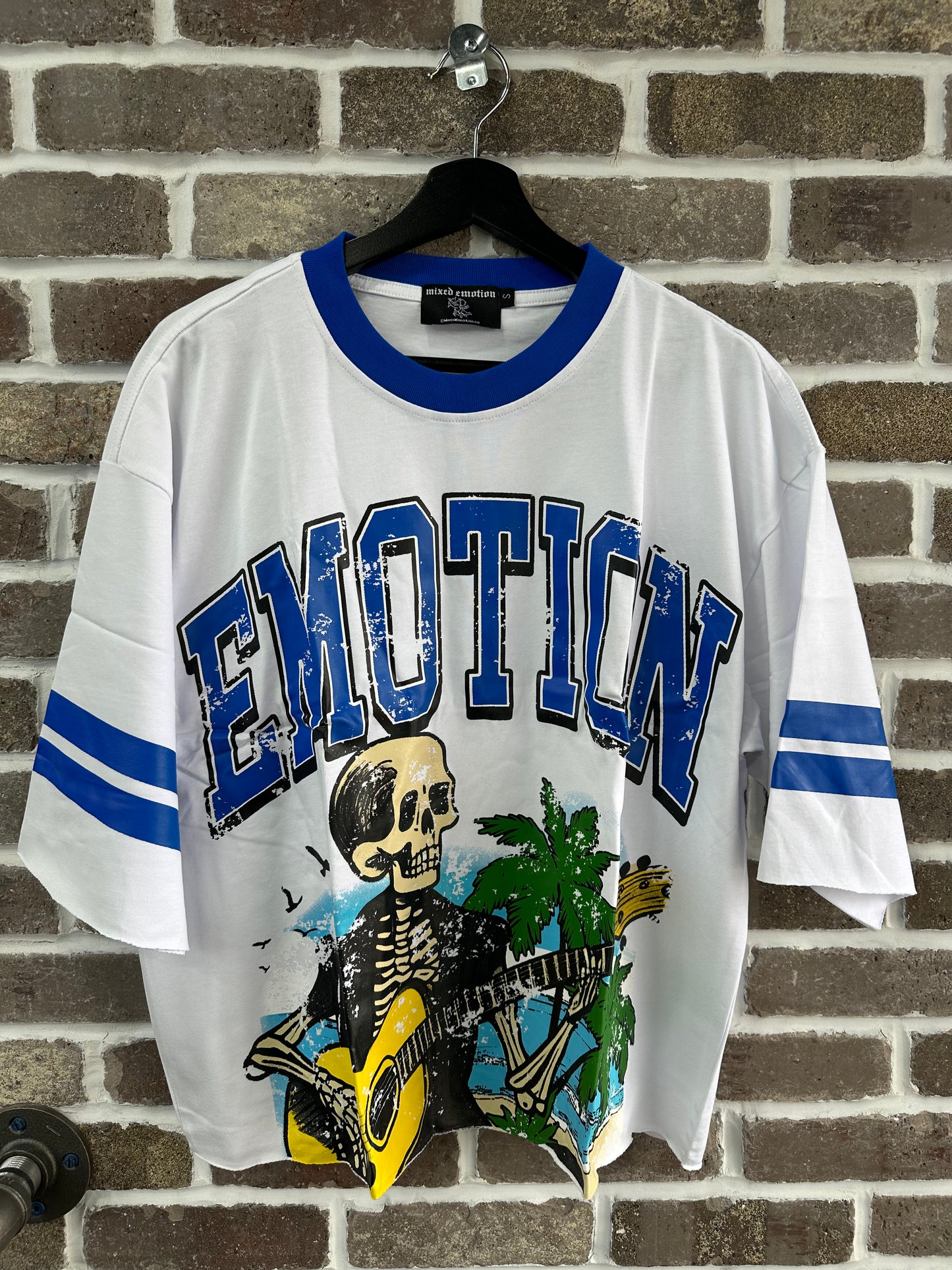 Mixed Emotion Guitar Cropped Tee