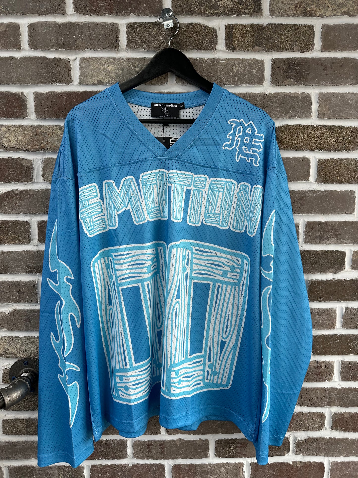 Mixed Emotion Blue Lightning Longsleeve
