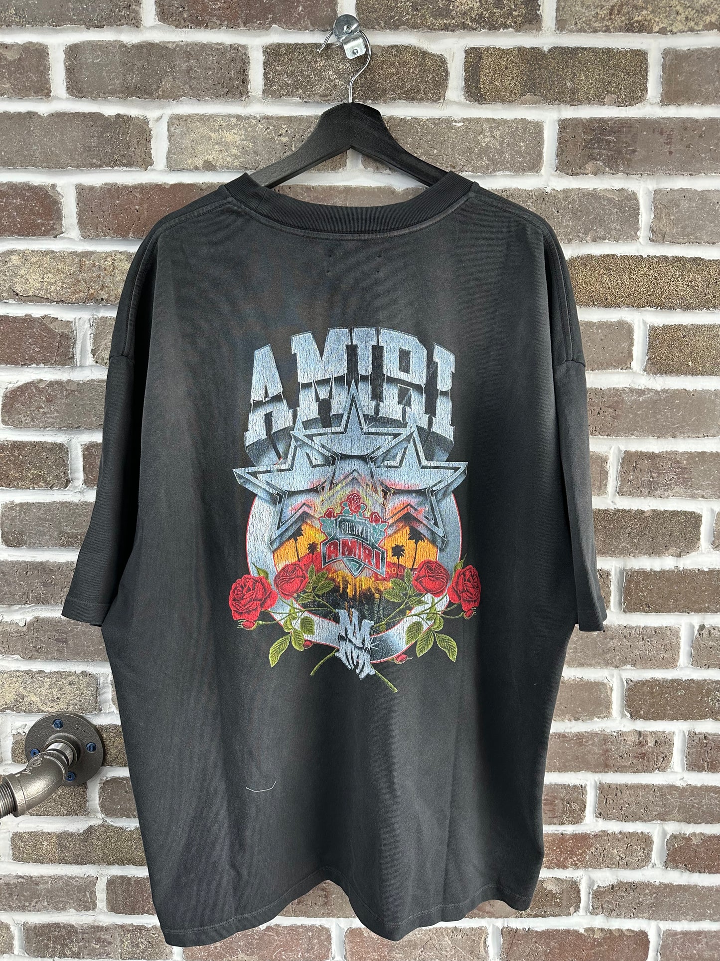 Amiri Championship Tee Black Wash