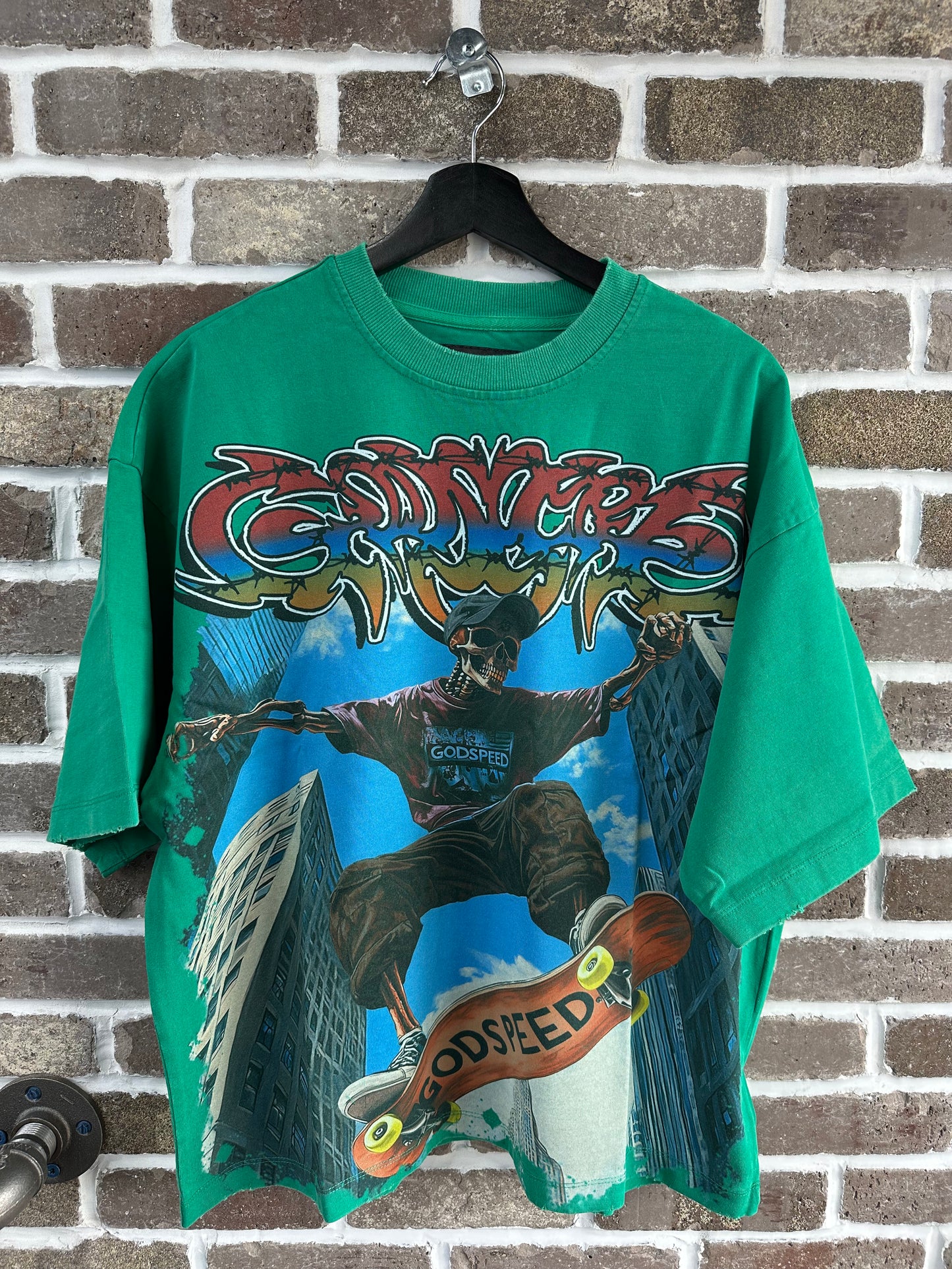 Godspeed Ollie Skate Tee Green