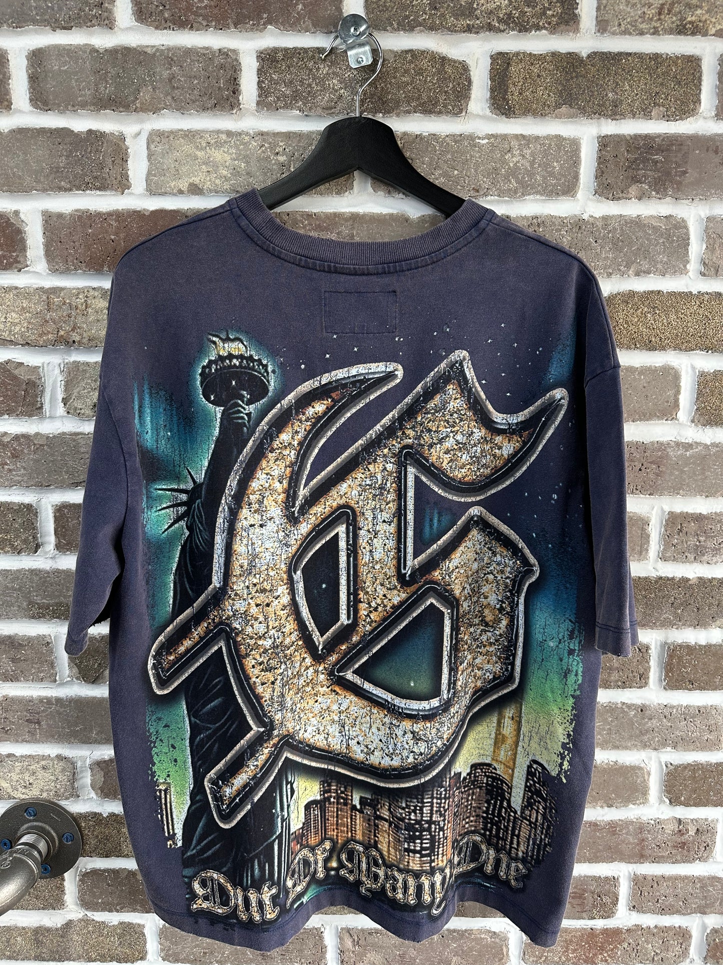 Godspeed Sightseeing Navy Wash Tee