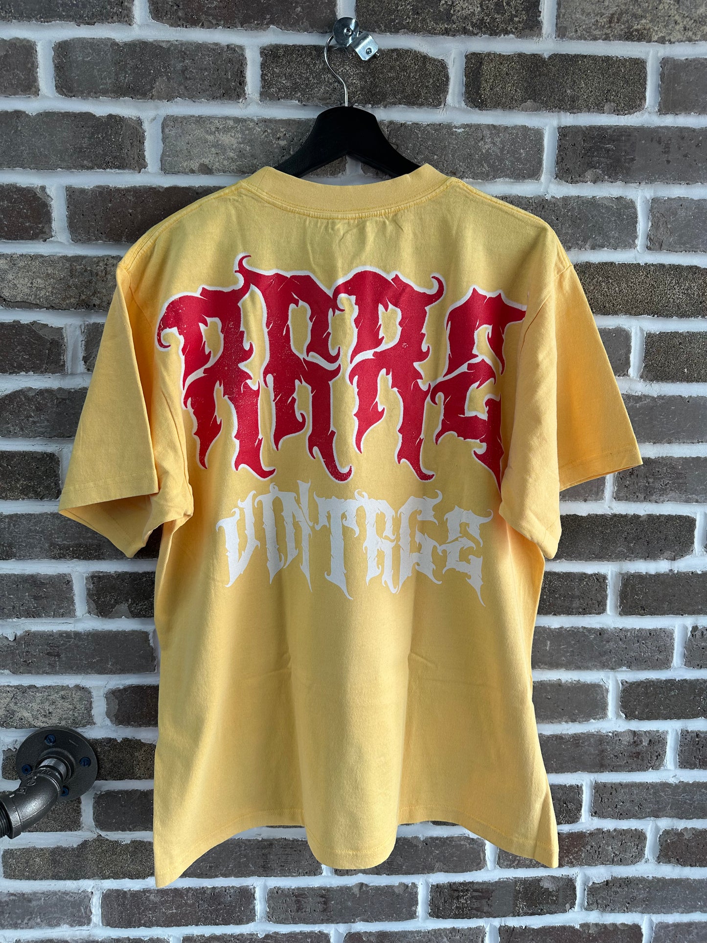 Rare Vintage World Tour Yellow Tee