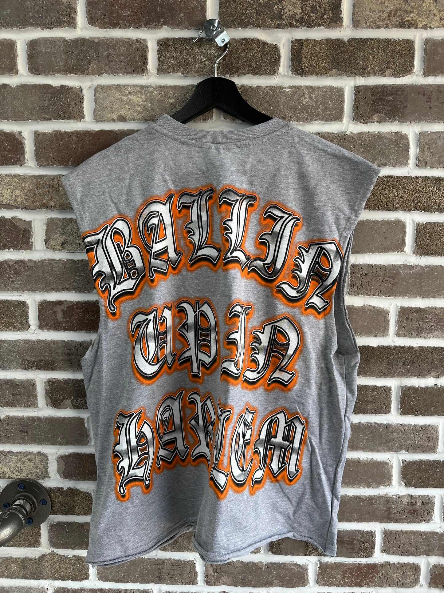 Rare Vintage Global Grey Shortsleeve