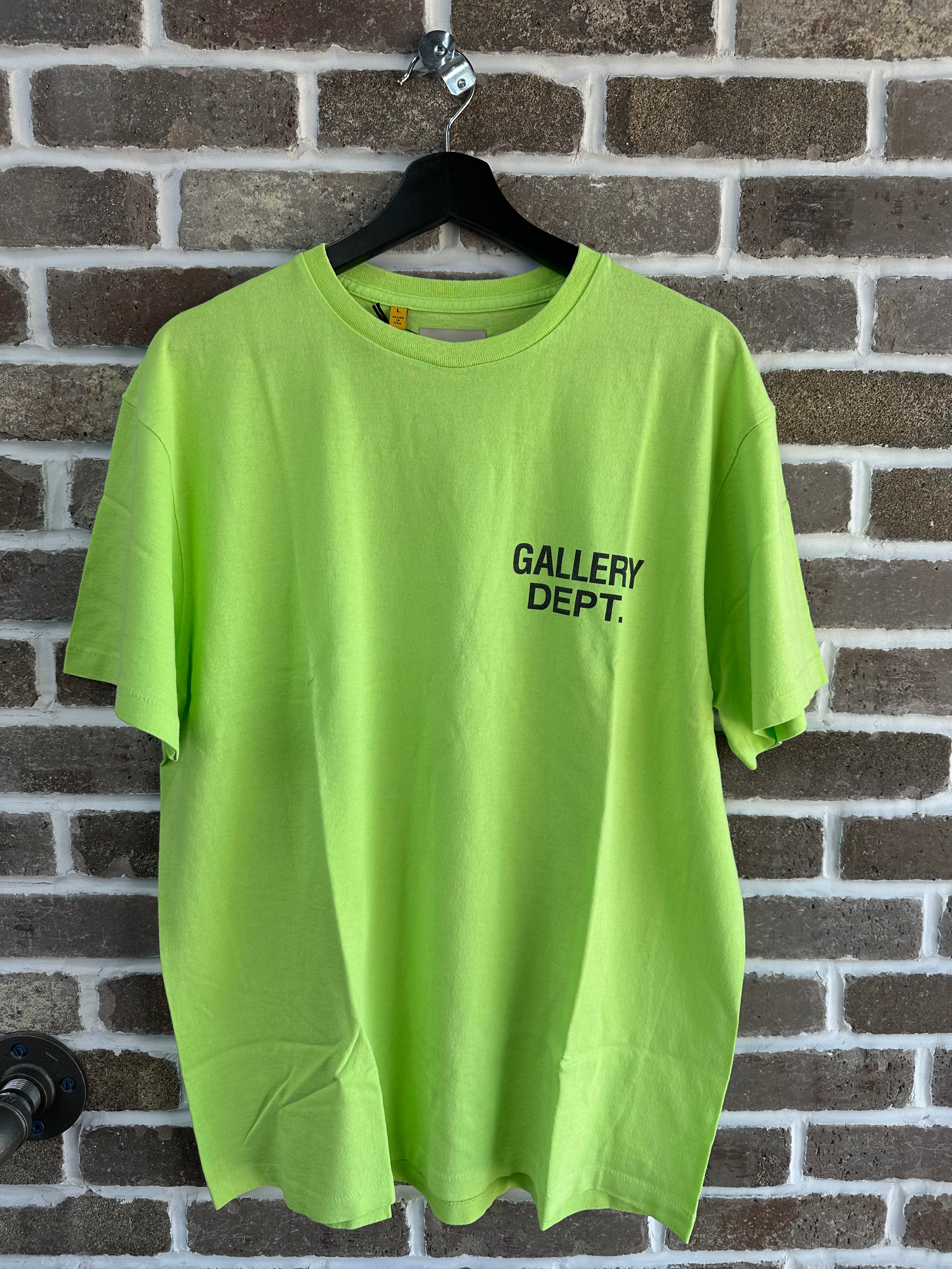 Gallery Dept Souvenir Lime Green Tee