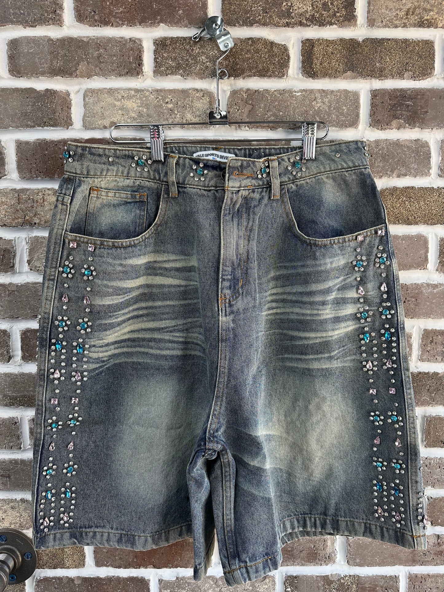 Vale Forever Candy Jorts Mid Blue
