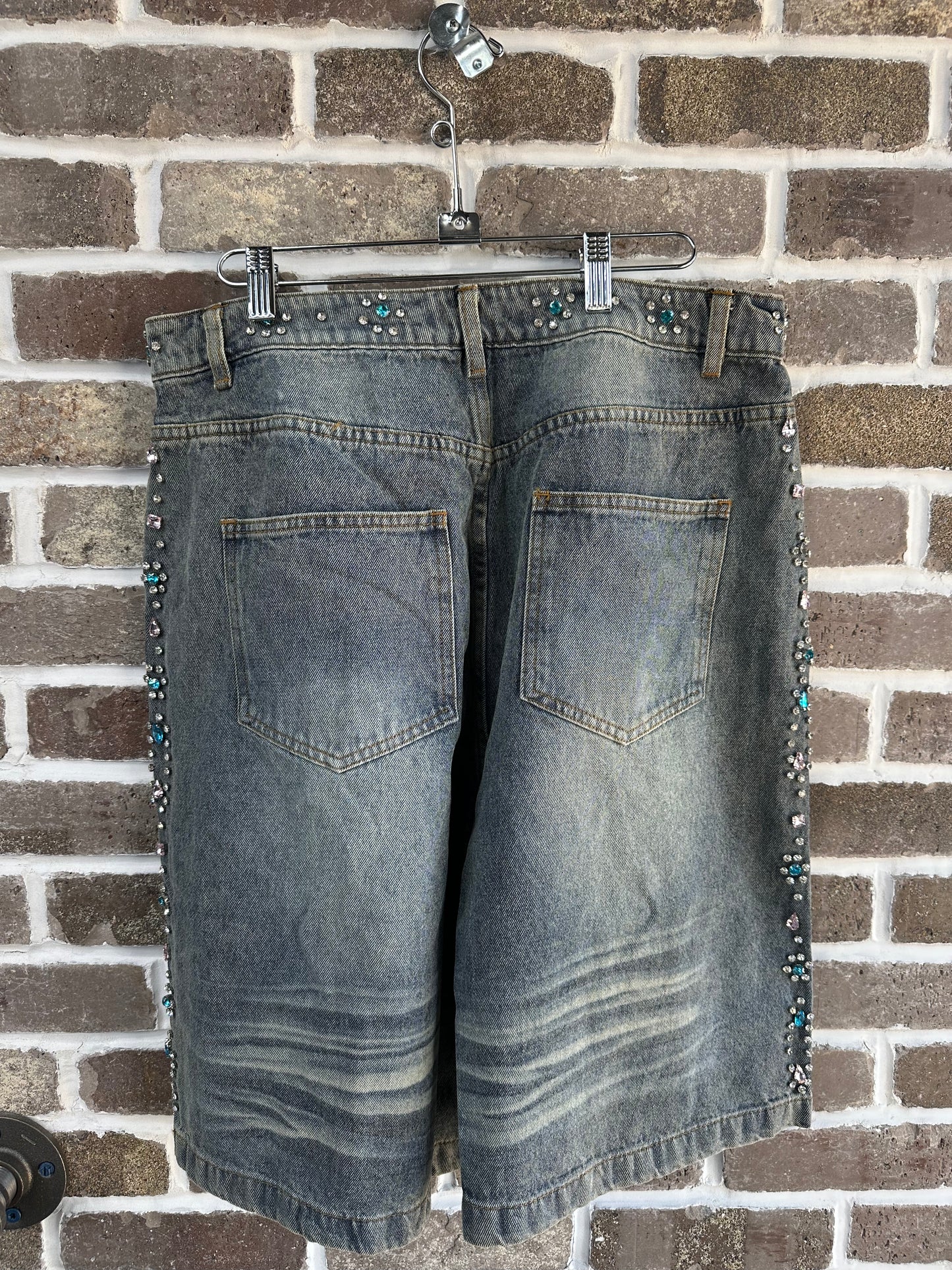 Vale Forever Candy Jorts Mid Blue