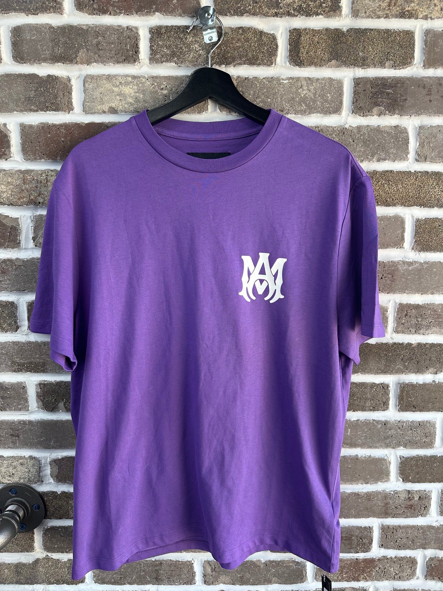Amiri MA Logo Purple Tee
