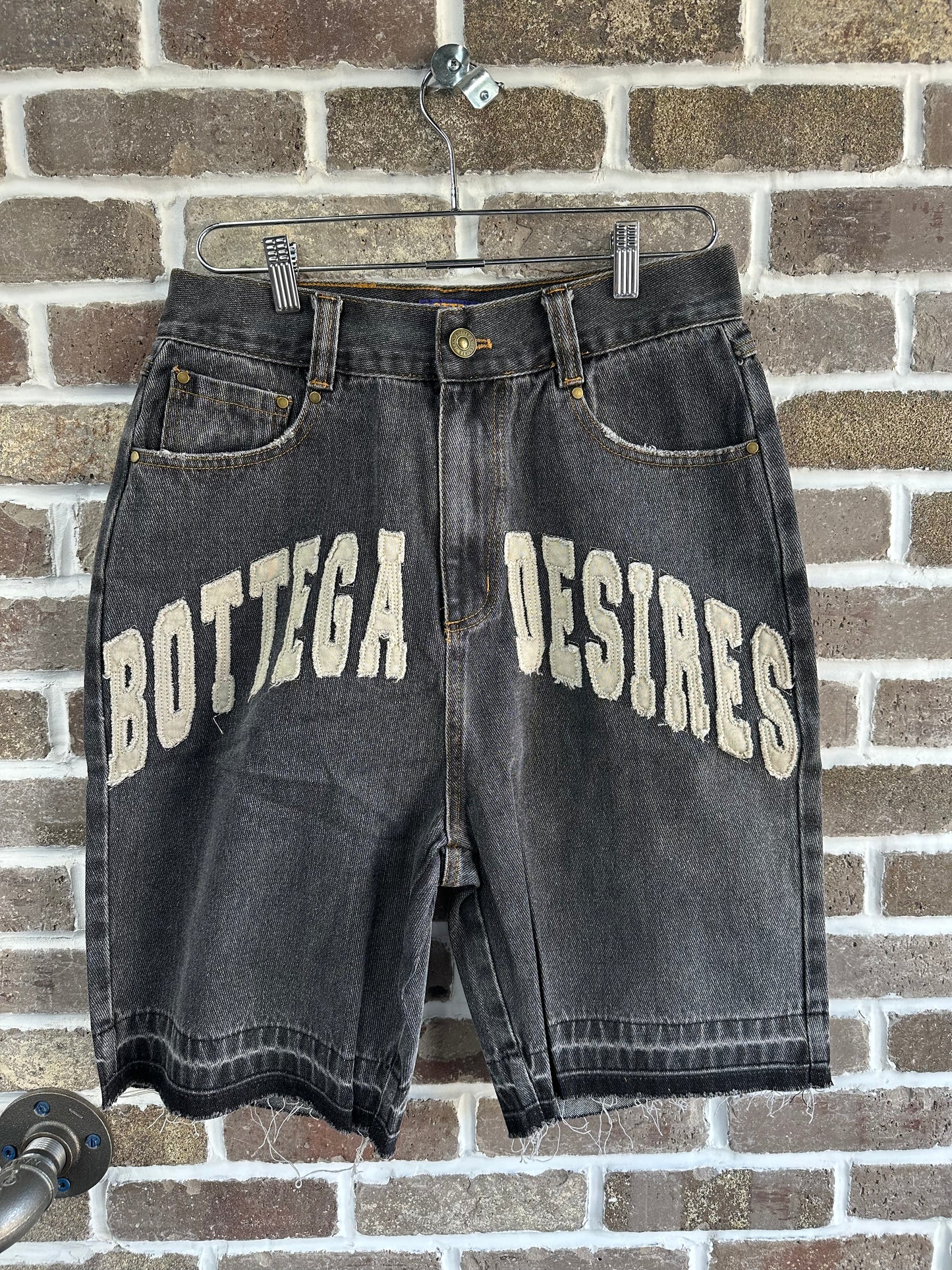 Bottega Desires Black Wash Jorts