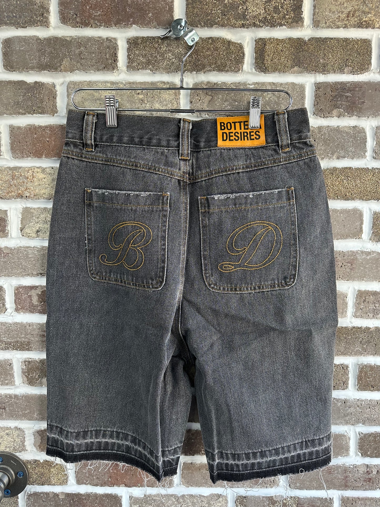 Bottega Desires Black Wash Jorts