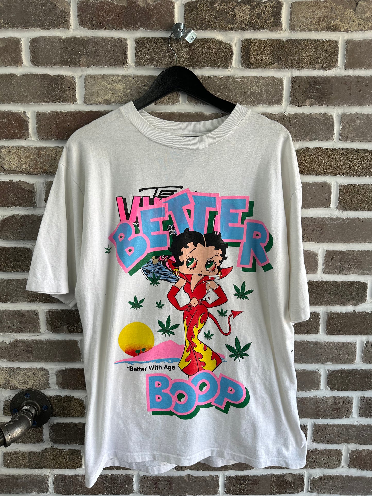 Better With Age Better Boop White Tee