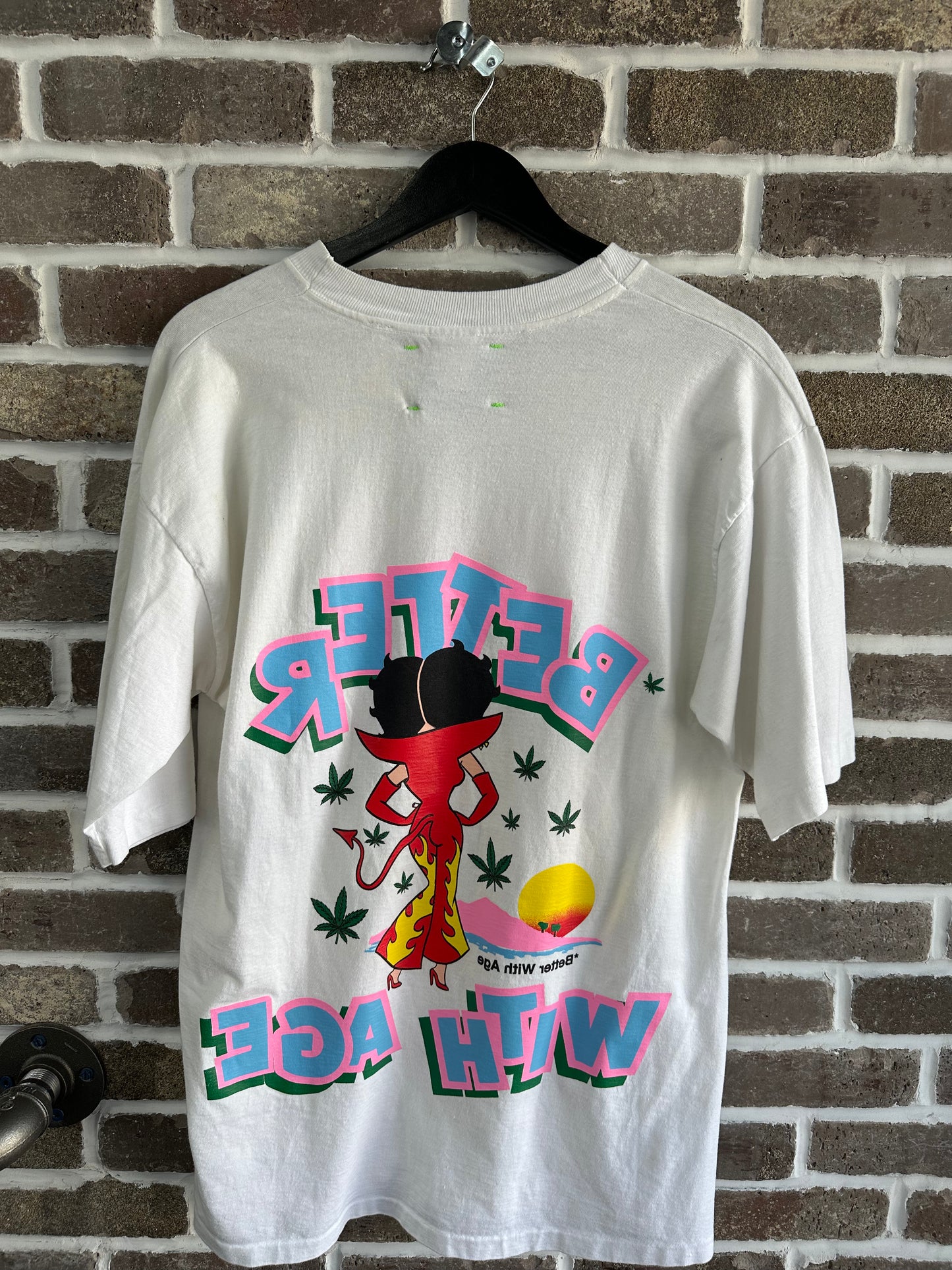 Better With Age Better Boop White Tee