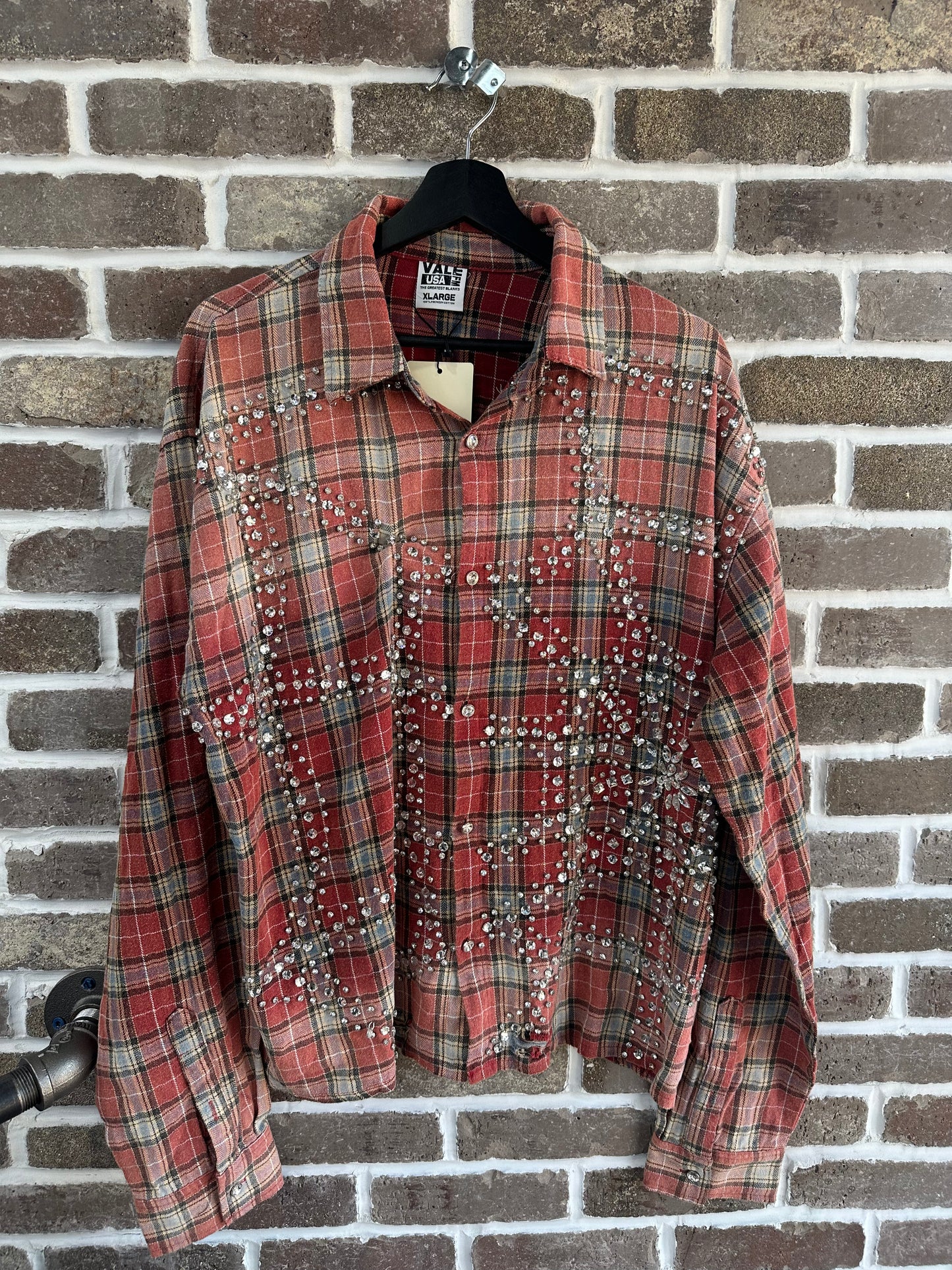 Vale Forever Grinch Flannel Red