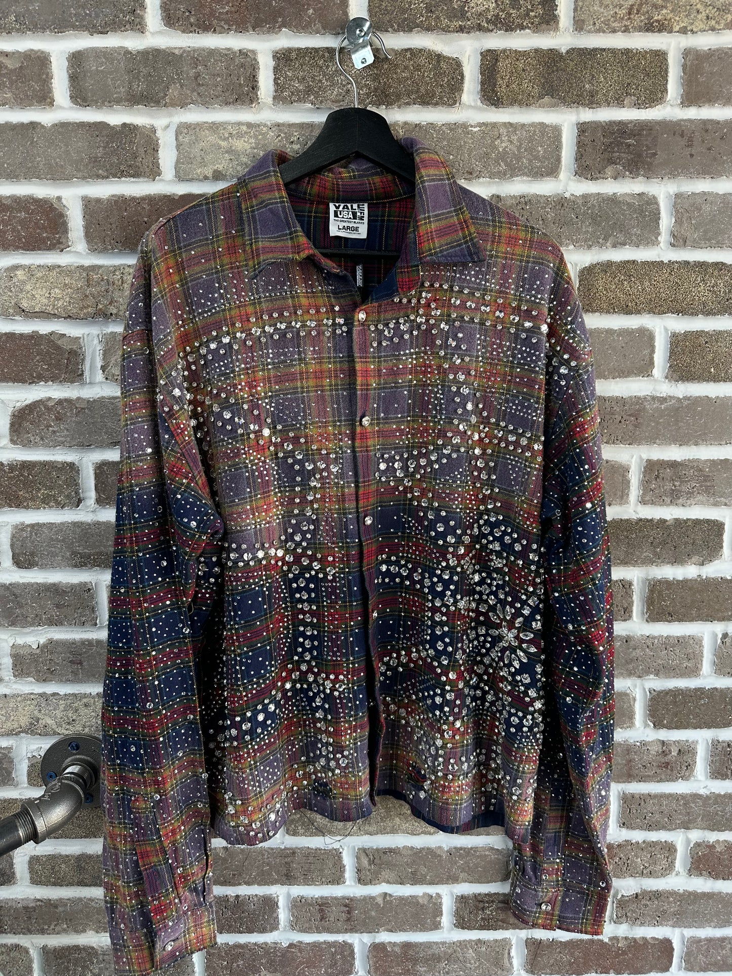 Vale Forever Purple Fever Crystal Flannel