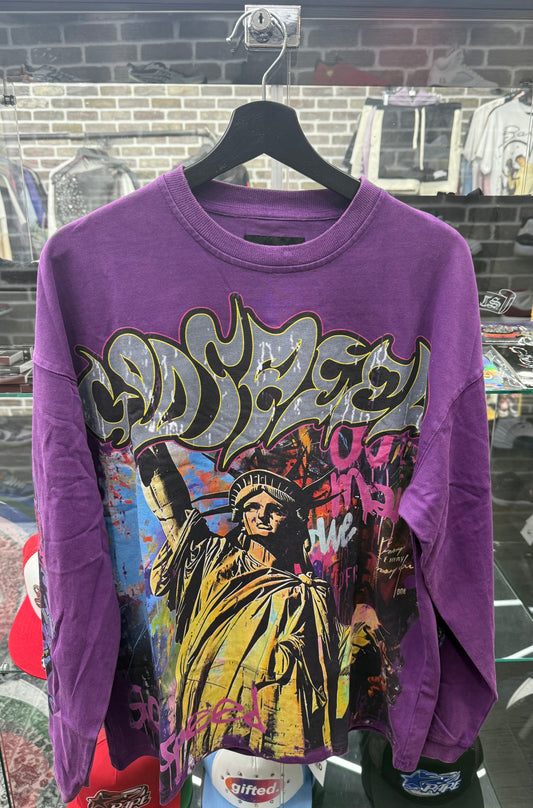 Godspeed Vandal Grape Longsleeve