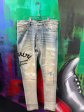 Amiri "Hollywood" Light Wash Jeans