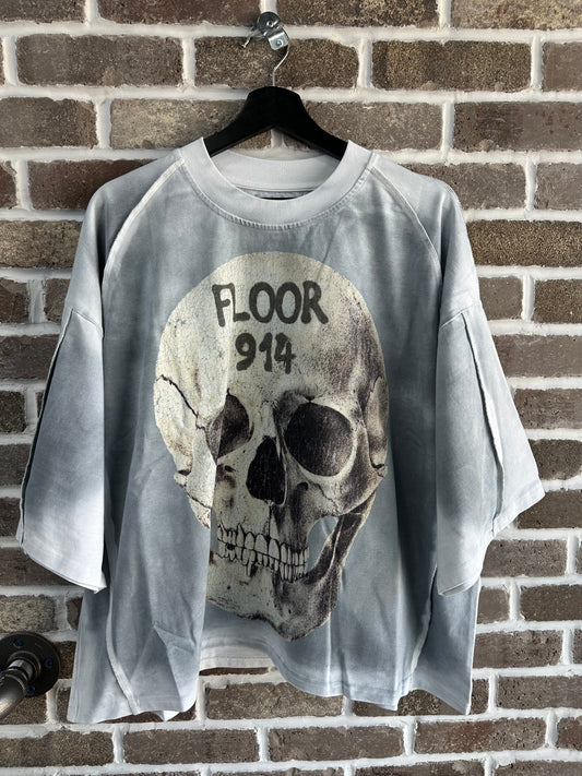 Floor914 Crimson Skull Tee